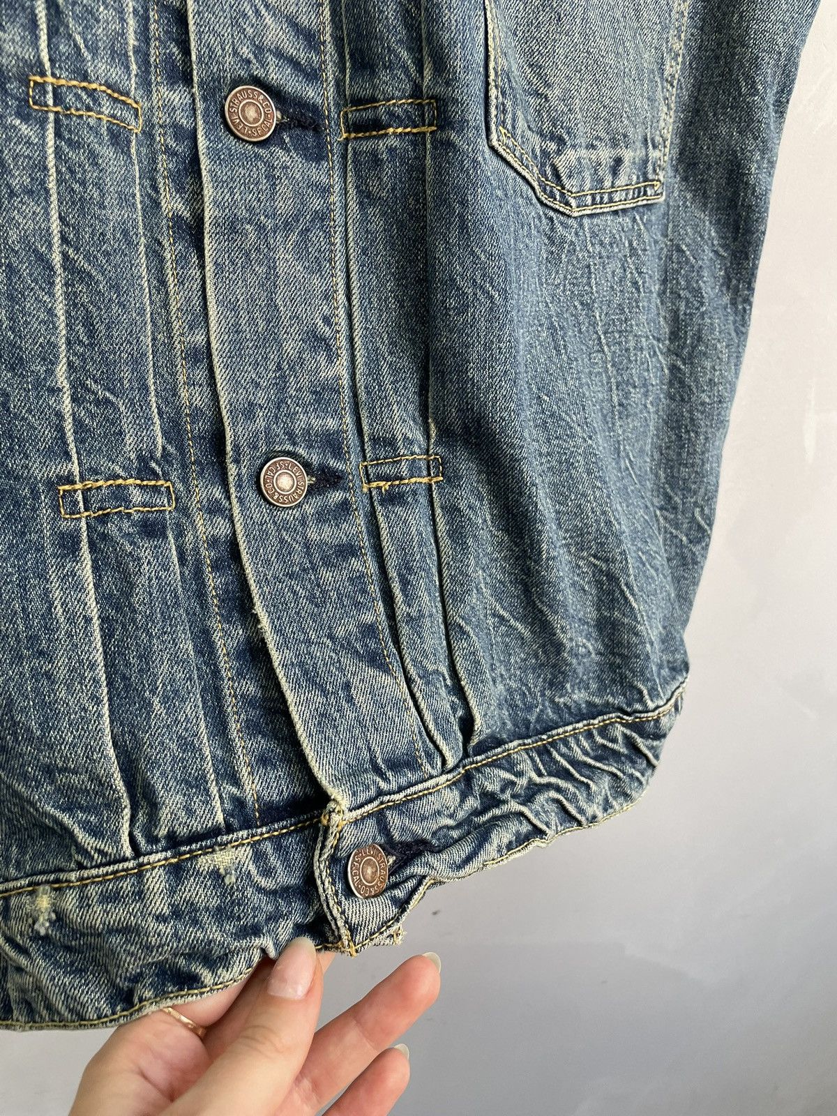 Levi's Rare Levis streetwear type 1 distressed jacket vest 90s Size US XL / EU 56 / 4 - 8 Thumbnail