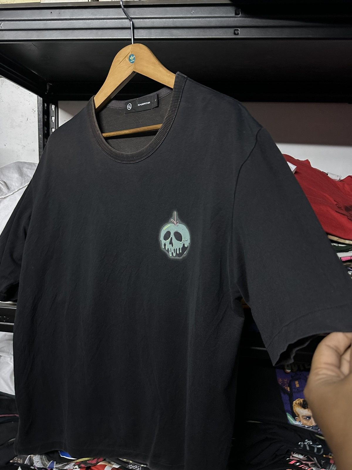 GU × Undercover Thrashed Gu X Undercover Freedom Skull Tee Size US XL / EU 56 / 4 - 5 Thumbnail