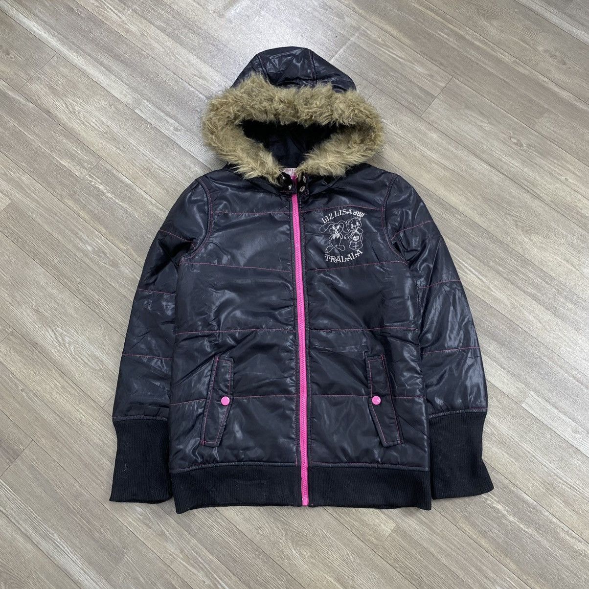 Japanese Brand 2000s Tralala & Lizz Lisa Doll Ifsixwasnine Fur Down Jacket Size US M / EU 48-50 / 2 - 1 Thumbnail