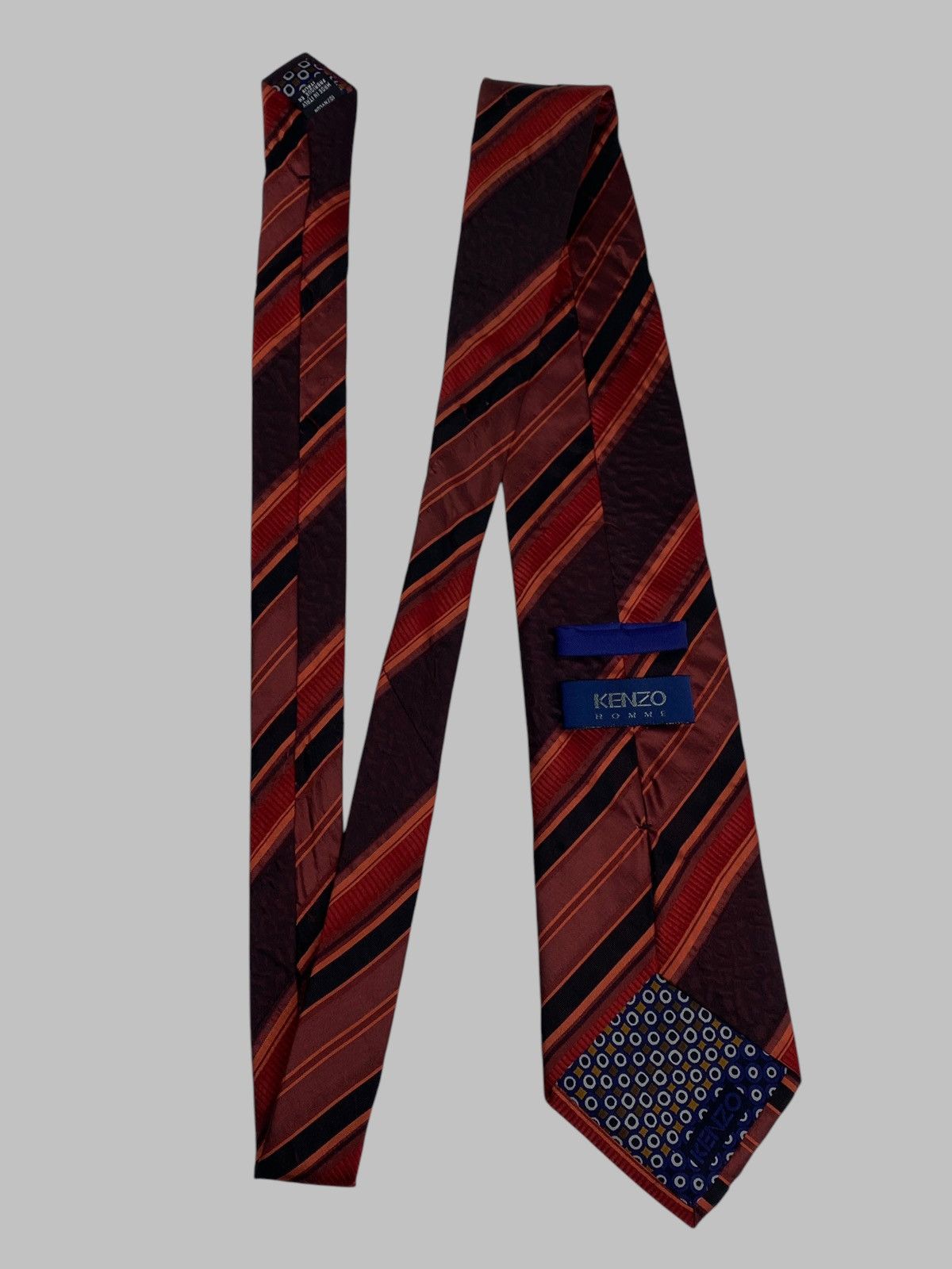 Kenzo Vintage Kenzo Homme Silk Nylon Tie Japan Style Size ONE SIZE - 12 Thumbnail
