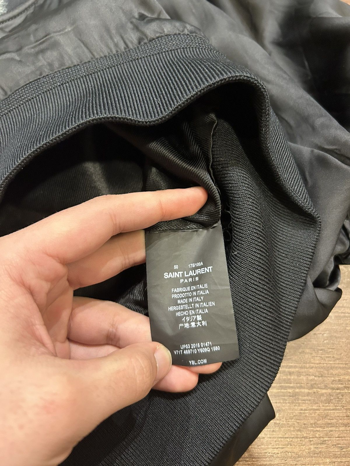 Saint Laurent Paris Saint Laurent Teddy Moonlight Bomber Jacket Size US M / EU 48-50 / 2 - 5 Thumbnail