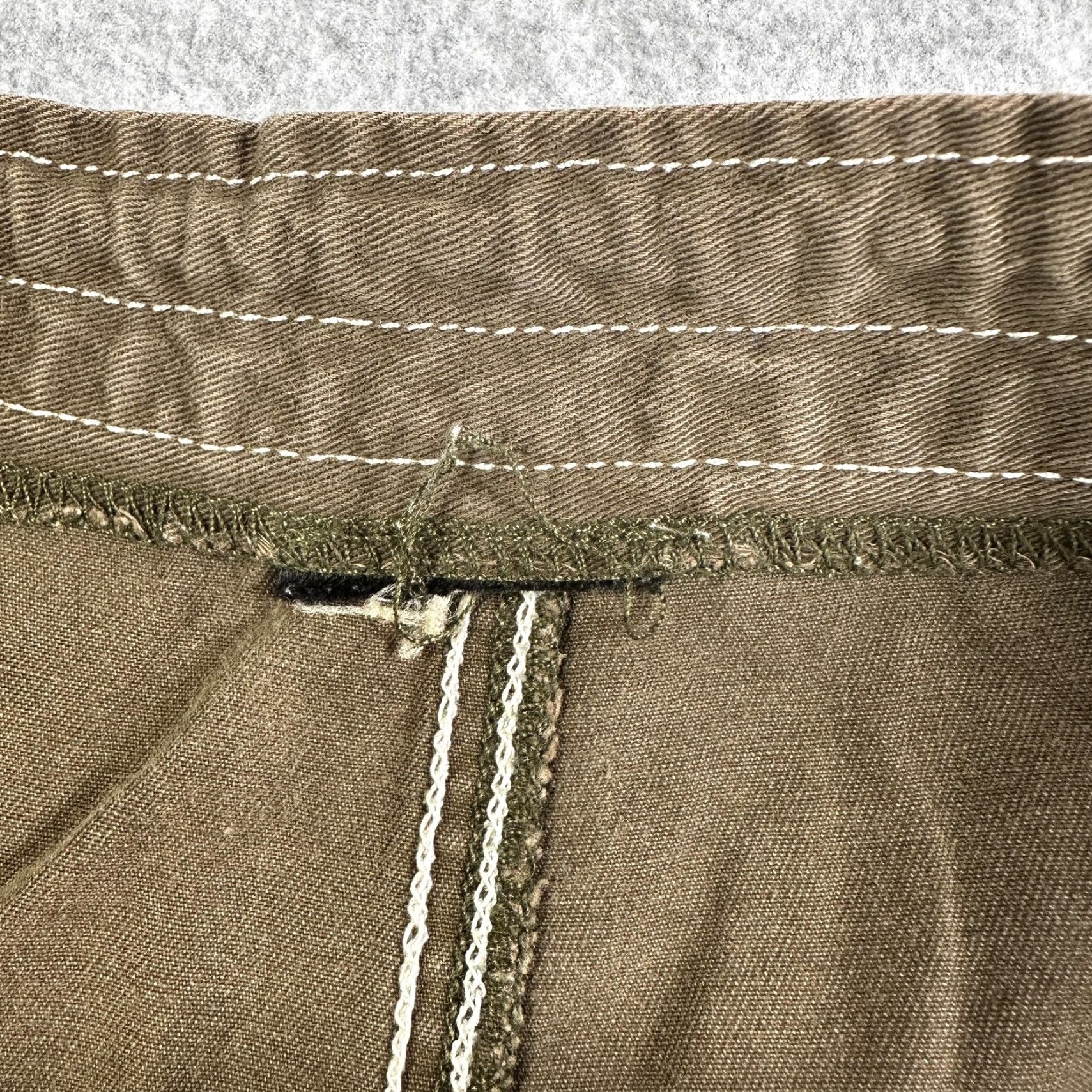 Vintage VINTAGE Buggirl Pants Womens L Brown Jogger Stretch Baggy Fit 32 In Inseam Casual 10-12 Size 36" / US 14 / IT 50 - 6 Thumbnail