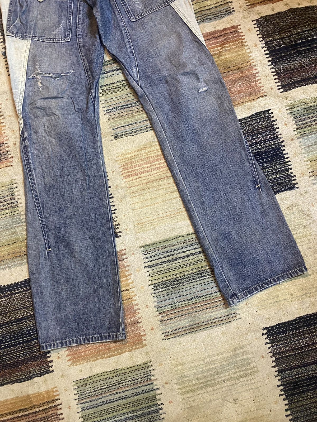 Marithe + Francois Girbaud ❗️ Distressed ❗️ Vintage MARITHE FRANCOIS GIRBAUD Pants Size US 32 / EU 48 - 4 Thumbnail