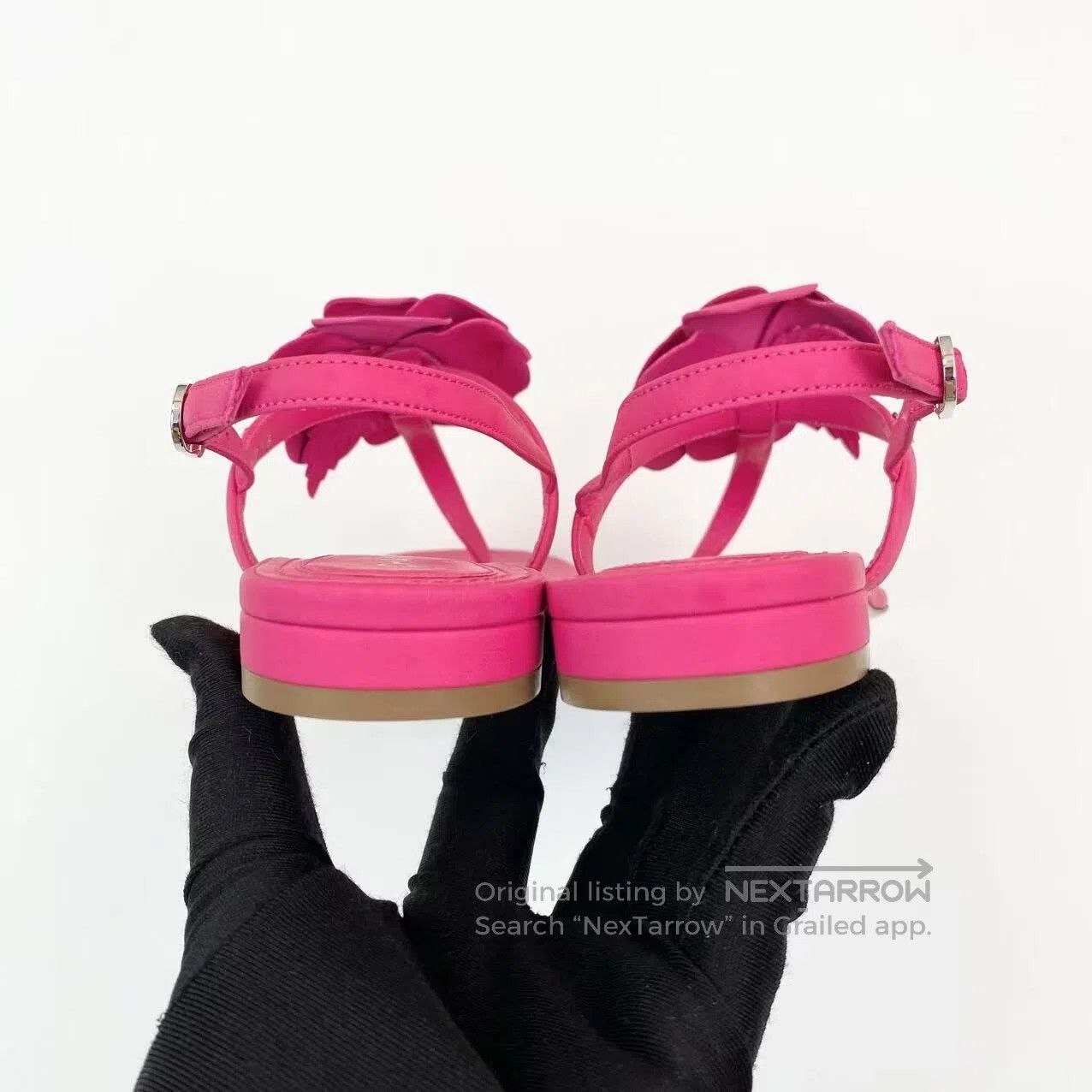 Chanel Chanel Classic camellia sandals| Size US 5 / IT 35 - 6 Thumbnail