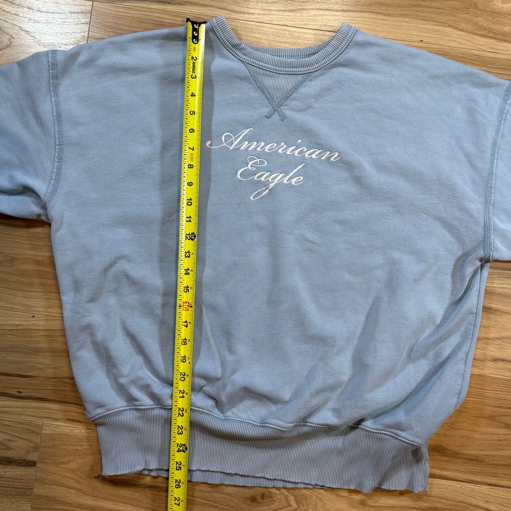 American Optical American Eagle Men’s M Blue Crewneck Sweatshirt Size US M / EU 48-50 / 2 - 5 Thumbnail