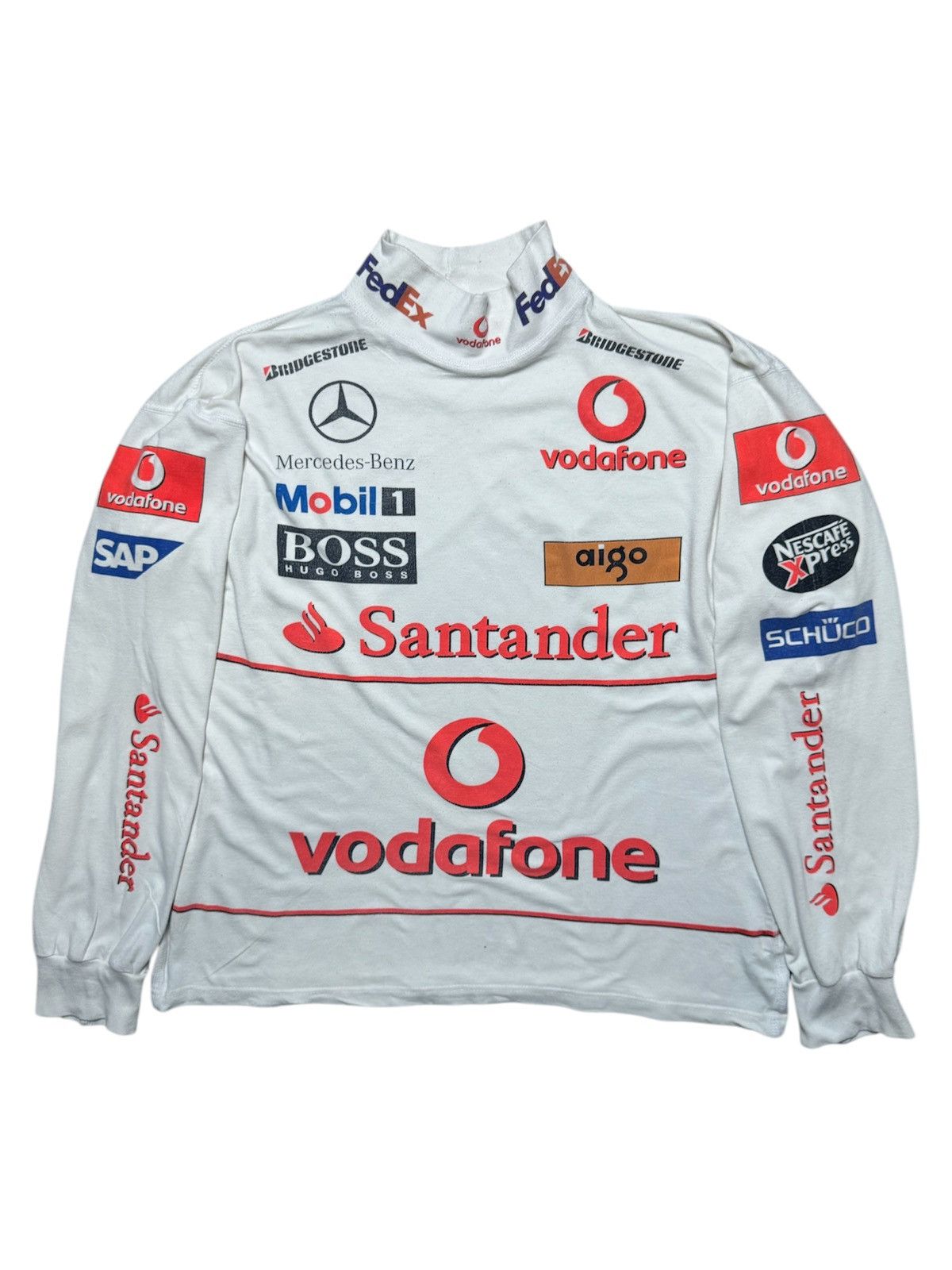 Vodafone McLaren Mercedes Racing Longsleeve Turtleneck Golf