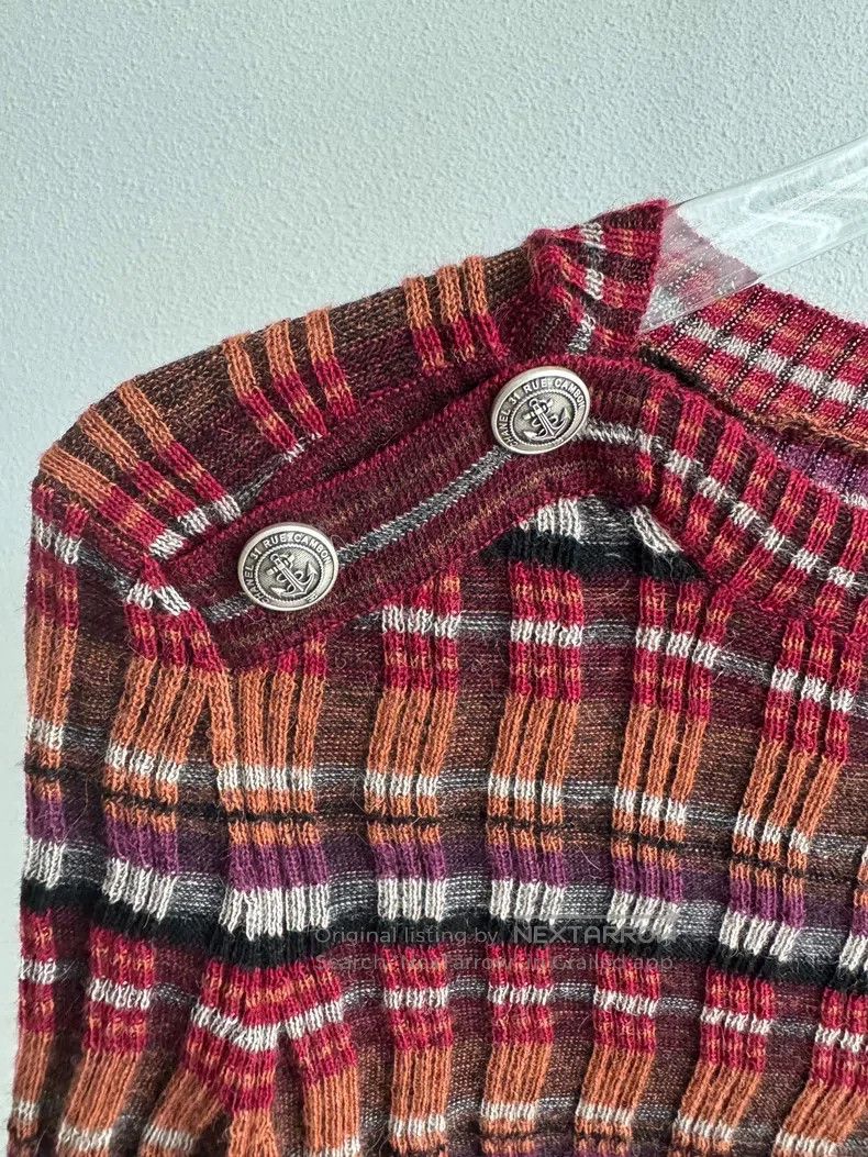 Chanel Chanel Hamburg Series Knitted Sweater Size XXS / US 00 / IT 34 - 5 Thumbnail