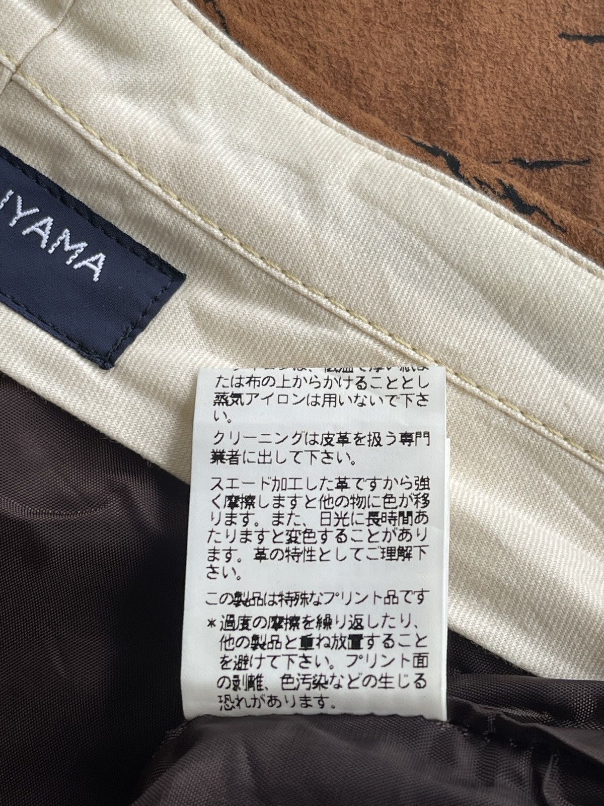 KEITAMARUYAMA Keita Mruyama Suede Deer Leather Trousers Size US 30 / EU 46 - 10 Thumbnail
