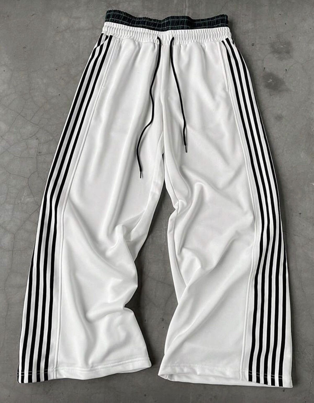 Other DRIP Wide Leg Stripe Y2K Sweatpants Size US 32 / EU 48 - 5 Thumbnail