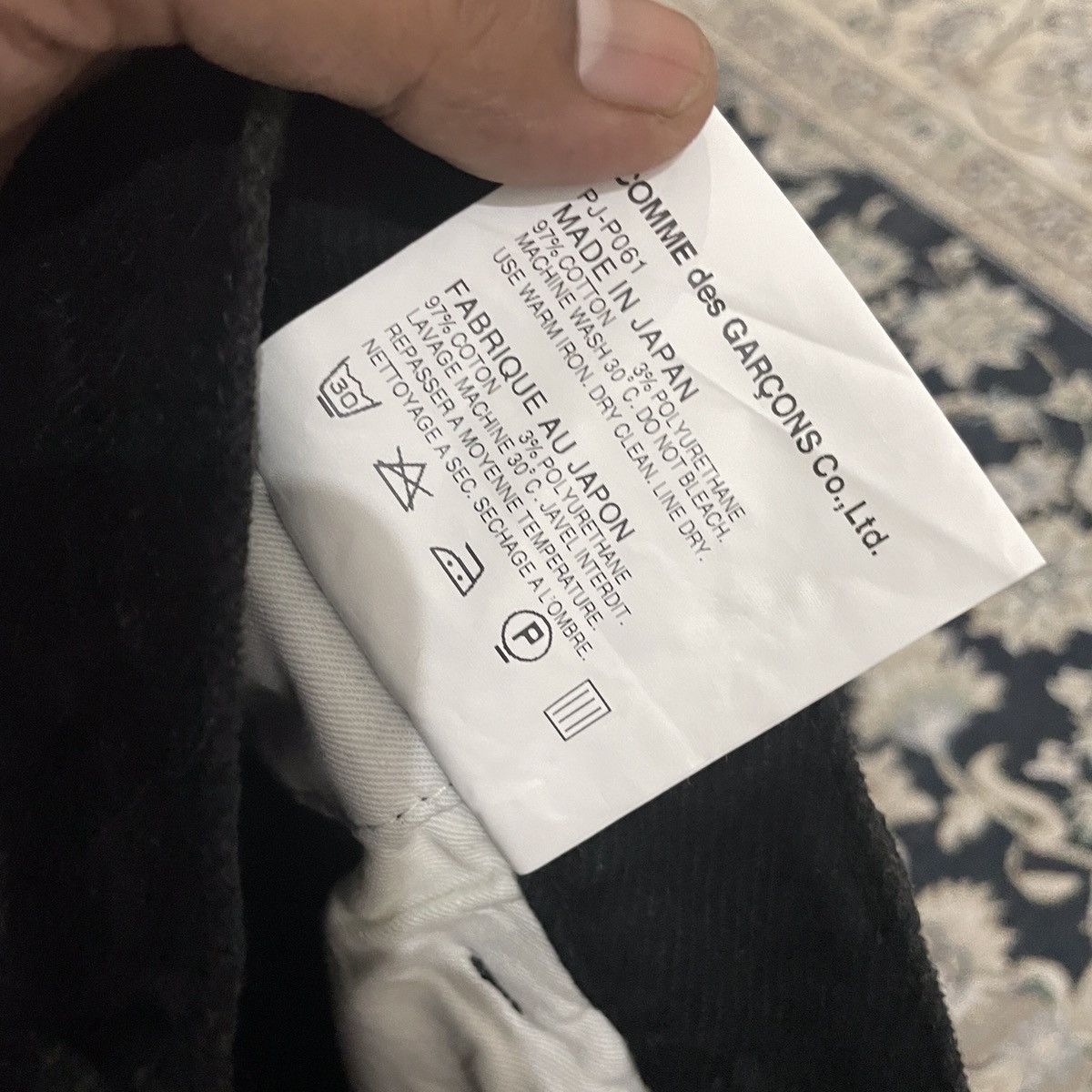 Comme des Garcons Rare!!!Comme Des Garcons Homme Plus Pants Size US 33 - 7 Thumbnail