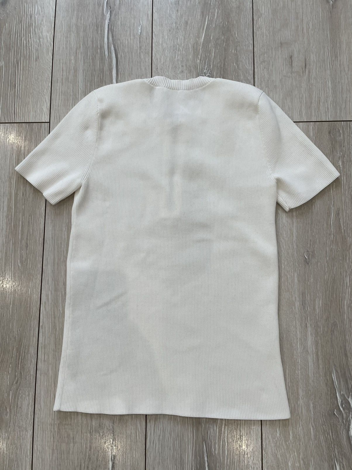 Helmut Lang Helmut Lang Ribbed T shirt woman’s Size M / US 6-8 / IT 42-44 - 7 Thumbnail