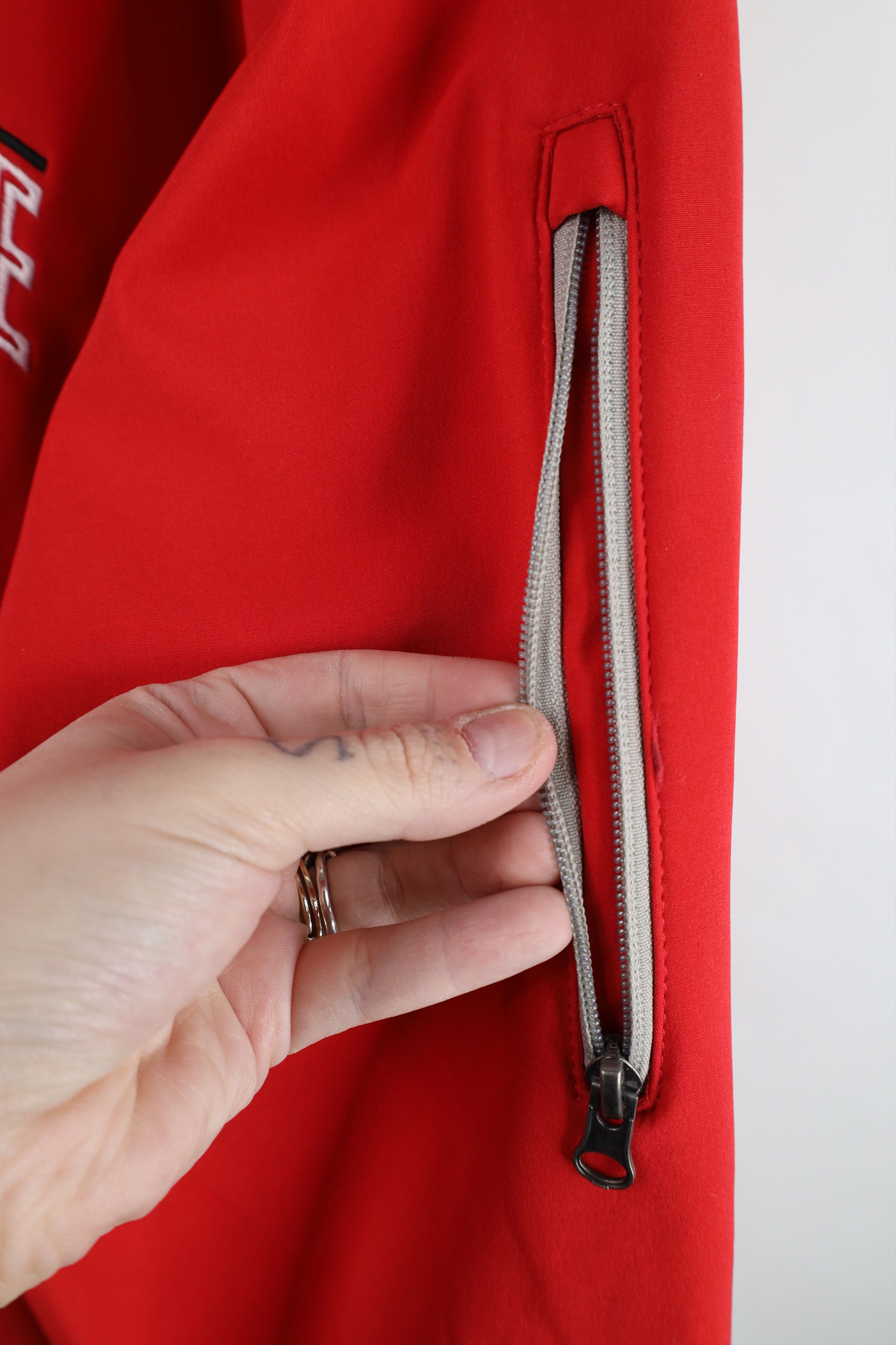 Vintage Vintage Ohio State University Soft Shell Full Zip Jacket Size US L / EU 52-54 / 3 - 6 Thumbnail