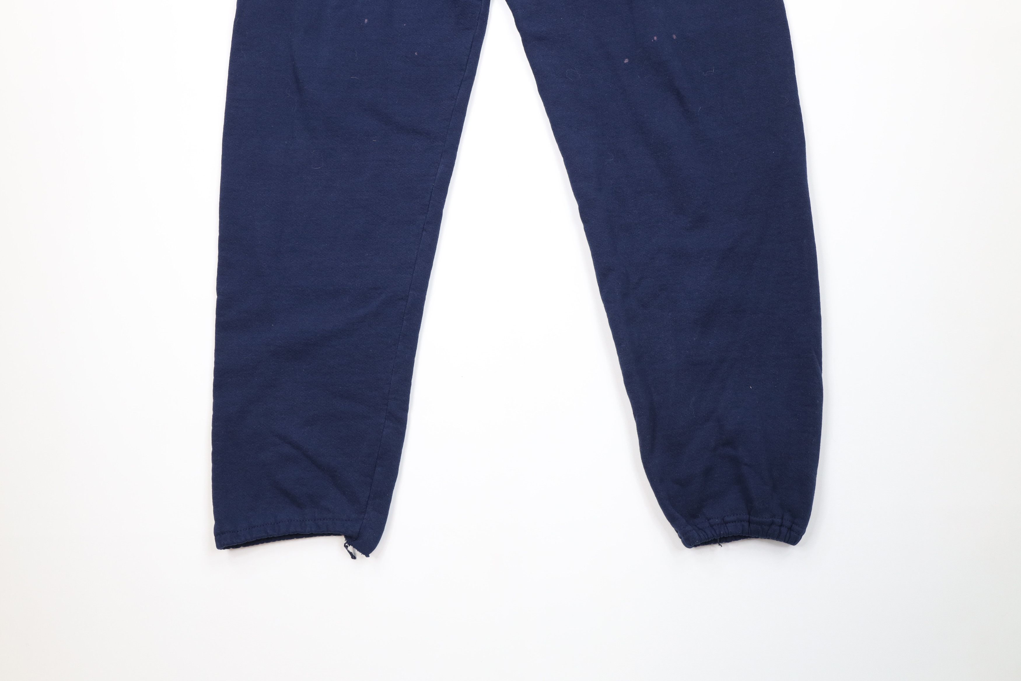 Russell Athletic Vintage 90s Russell Athletic Blank Sweatpants Joggers Blue Size US 36 / EU 52 - 4 Thumbnail