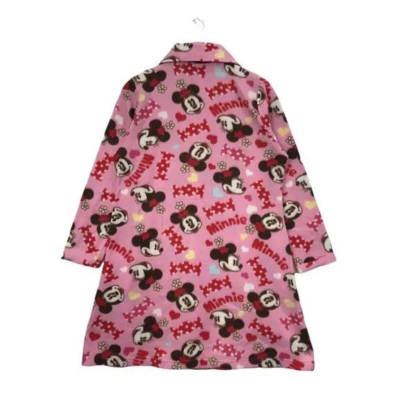 Disney × Mickey Mouse Vtg MINNIE MOUSE DISNEY Full Print Blouse Pyjamas Jacket Size M / US 6-8 / IT 42-44 - 2 Thumbnail