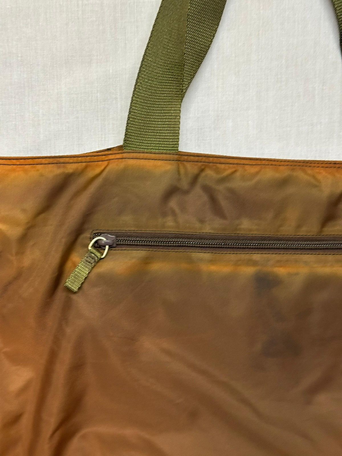 Prada vintage Prada Tessuto Nylon khaki green shoulder Size ONE SIZE - 6 Thumbnail