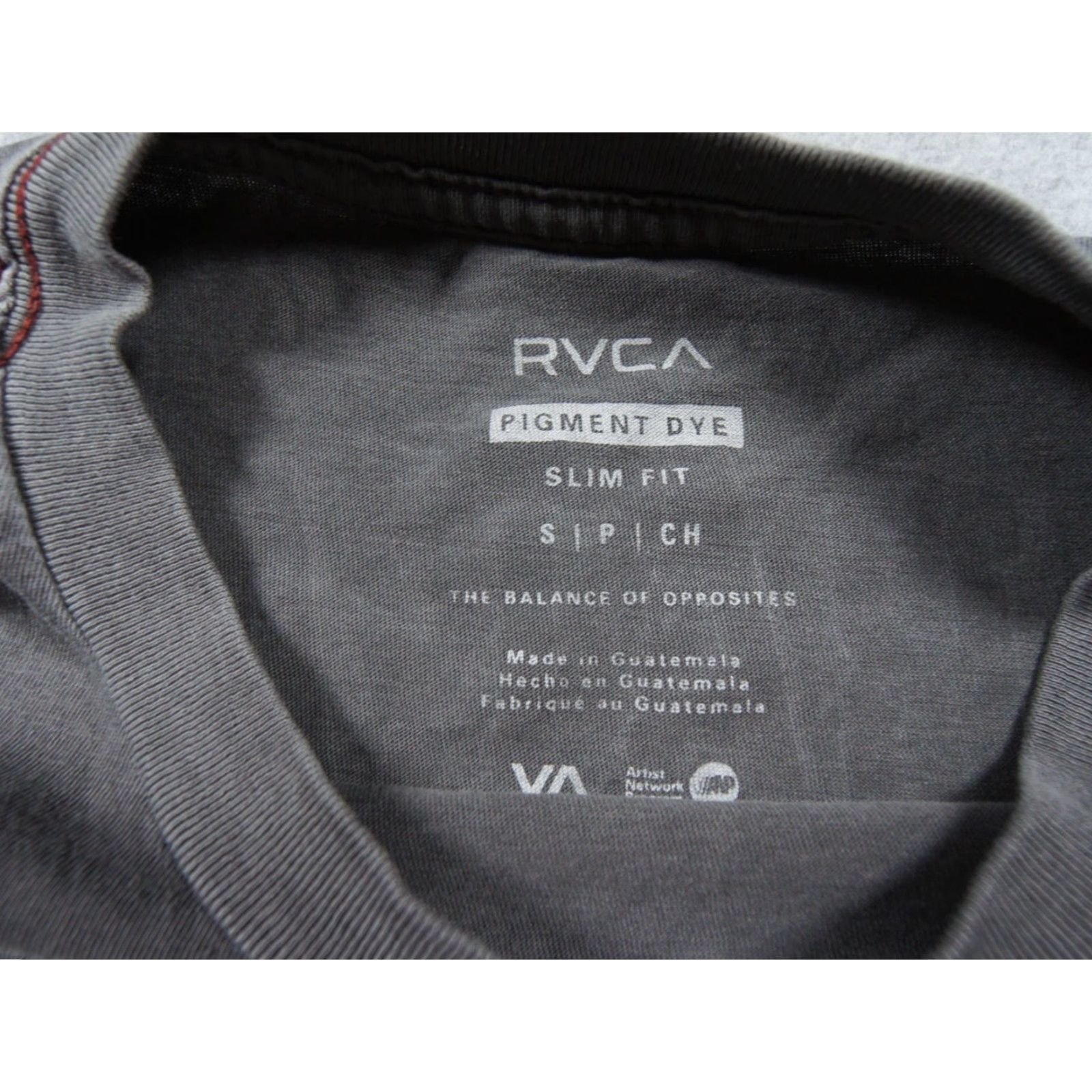 RVCA RVCA Shirt Mens Small Gray Surf Skate Streetwear Pigment Dye Slim Fit Adult Shirt Mens Small Gray Surf Skate Streetwear Pigment Dye Slim Fit Adult Size US S / EU 44-46 / 1 - 6 Thumbnail