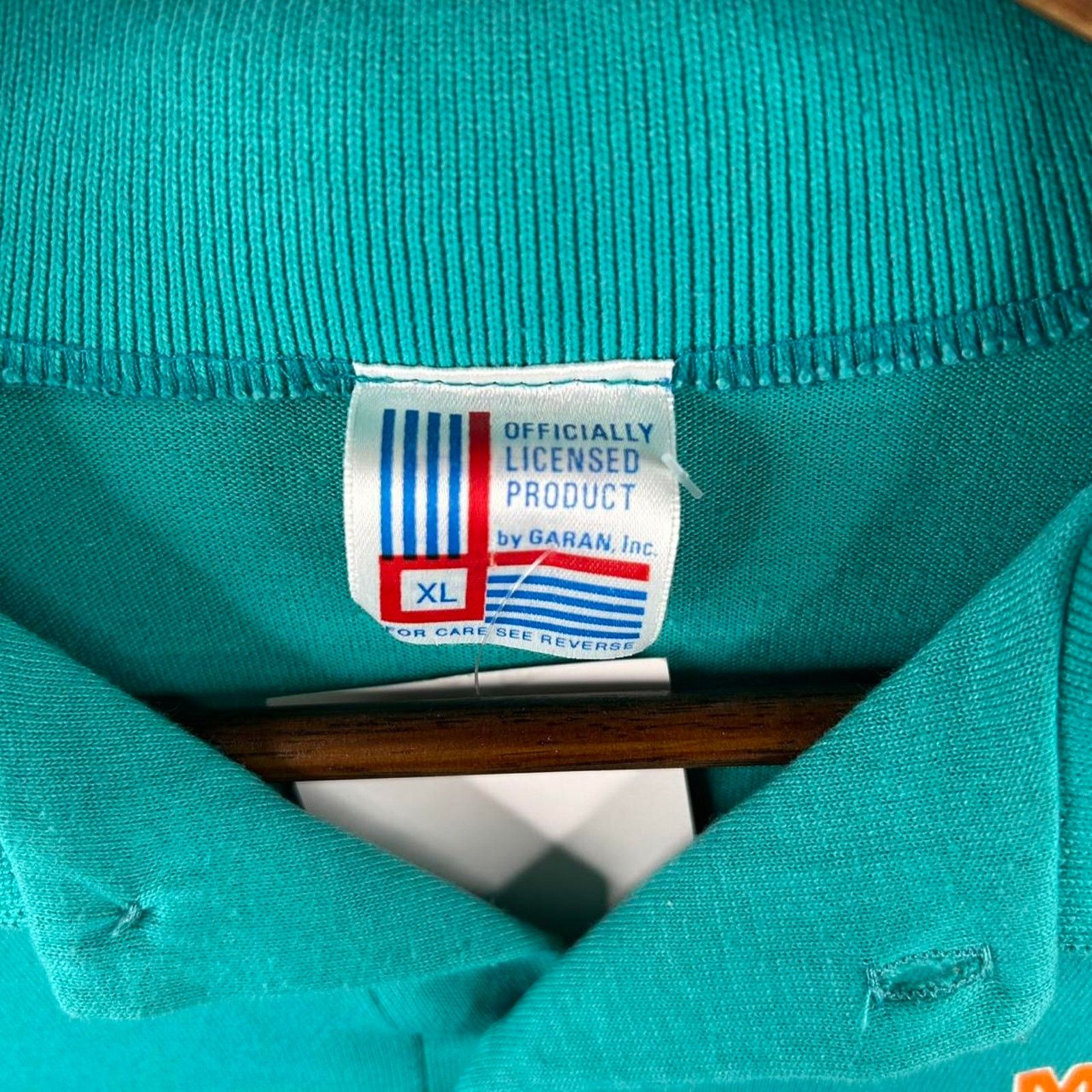 NFL Vintage 90’s Miami Dolphins NFL Polo Shirt Size X-Large Size US XL / EU 56 / 4 - 4 Thumbnail