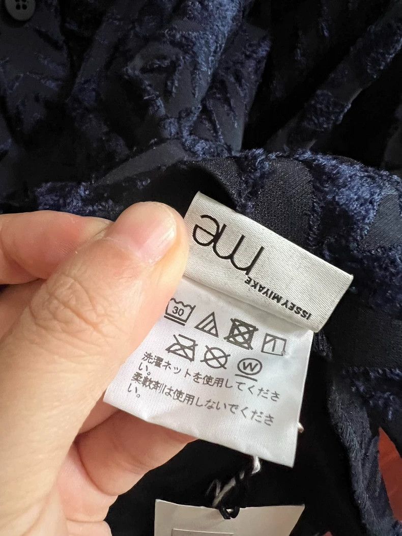 Issey Miyake Issey Miyake size:one size Blue velvet pleated coat Size XS / US 0-2 / IT 36-38 - 5 Thumbnail