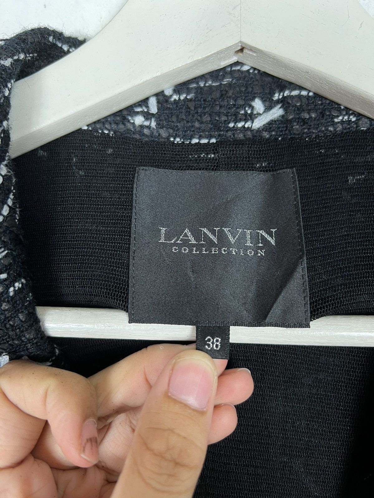Lanvin 🔥 LANVIN COLLECTION TWEED JACKET Size M / US 6-8 / IT 42-44 - 13 Thumbnail