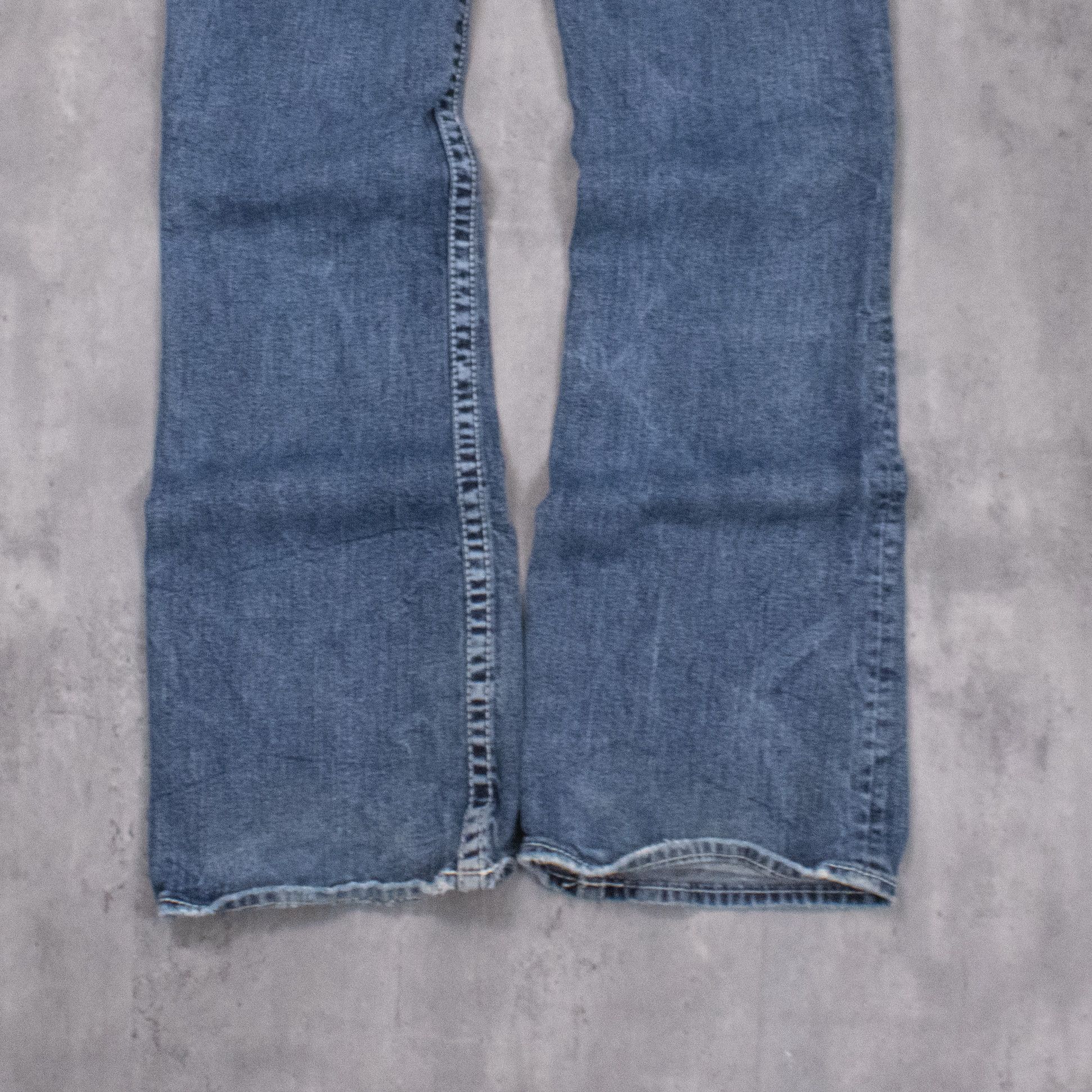 Silver Jeans Co. Y2K Silver Jeans Co Aiko Bootcut Distressed Denim Jeans Size US 33 - 11 Thumbnail