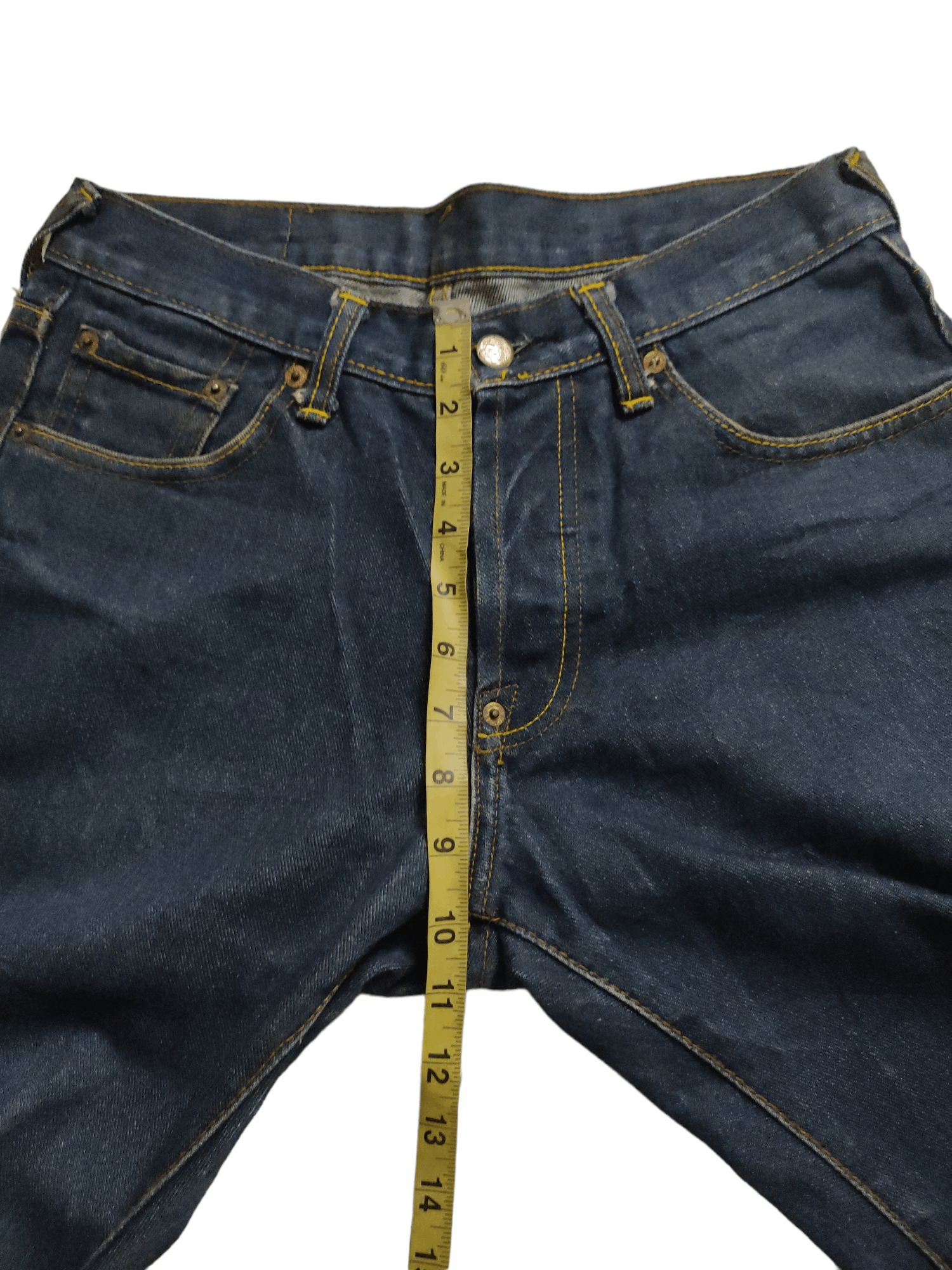 Japanese Brand 🔥Hott Item🔥Baggy Evisu Jeans Blue Denim Distressed Size US 30 / EU 46 - 7 Thumbnail