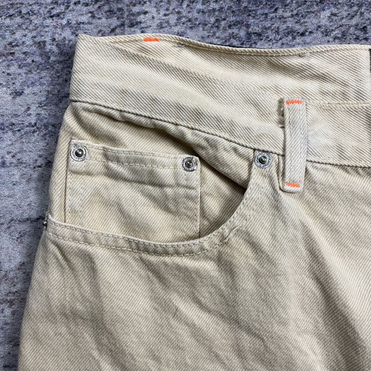 Walter Van Beirendonck Vintage archive W&LT Kiss The Future flared denim pants Size US 31 - 8 Thumbnail
