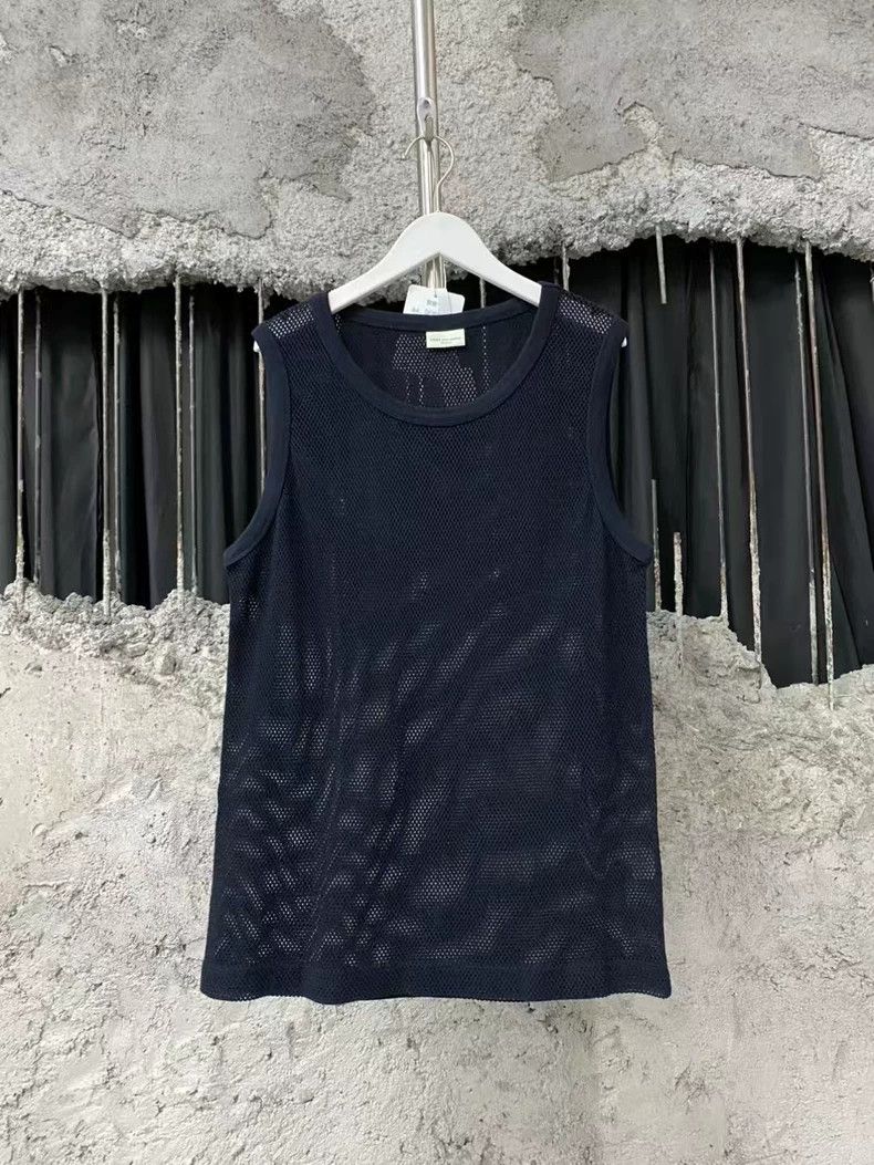 トップス DRIES VAN NOTEN Mesh Tank Top size M Dries Van Noten Dries Van Noten Mesh Sleeveless Top | Grailed
