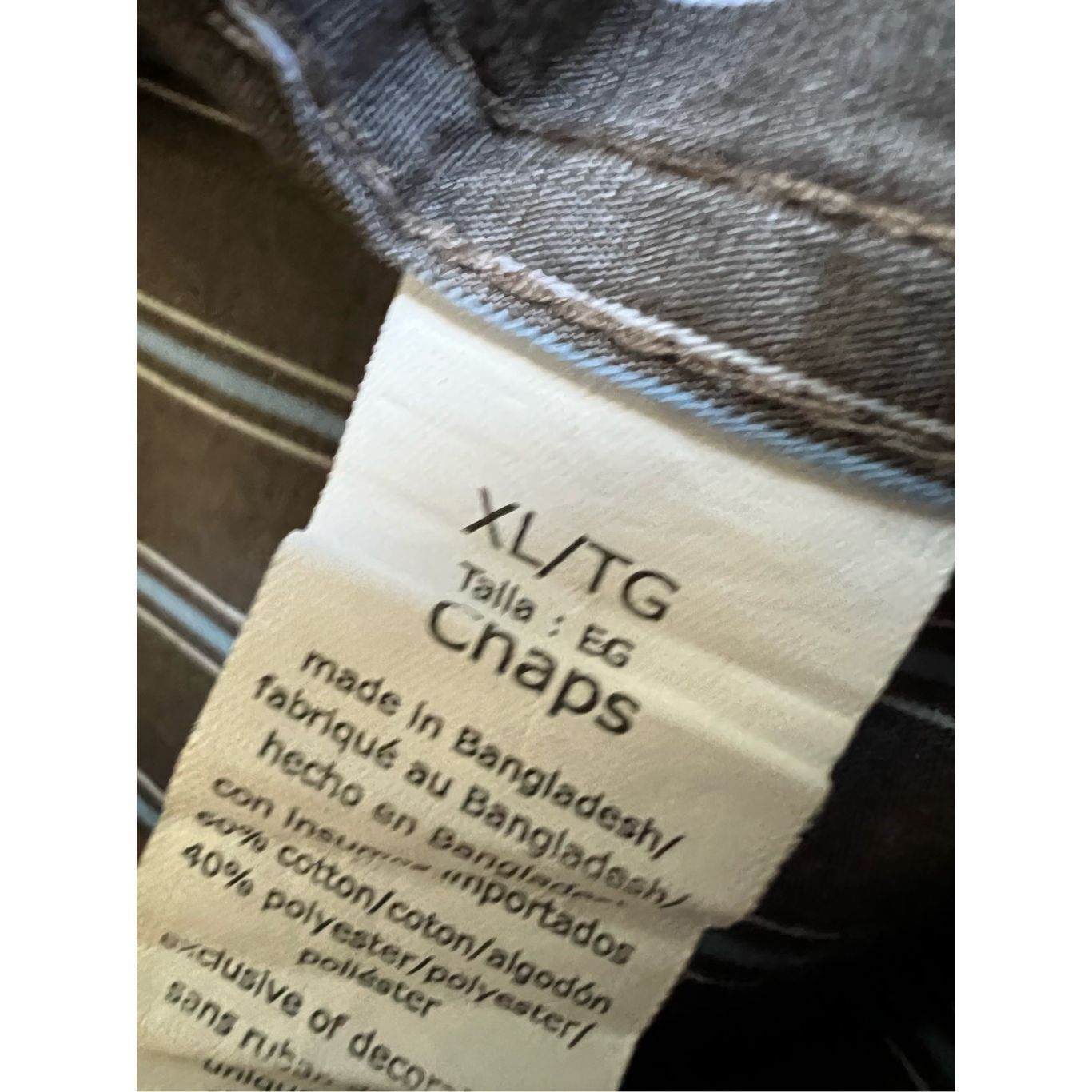 Chaps CHAPS Easy Care Button Front Shirt size XL Size US XL / EU 56 / 4 - 8 Thumbnail