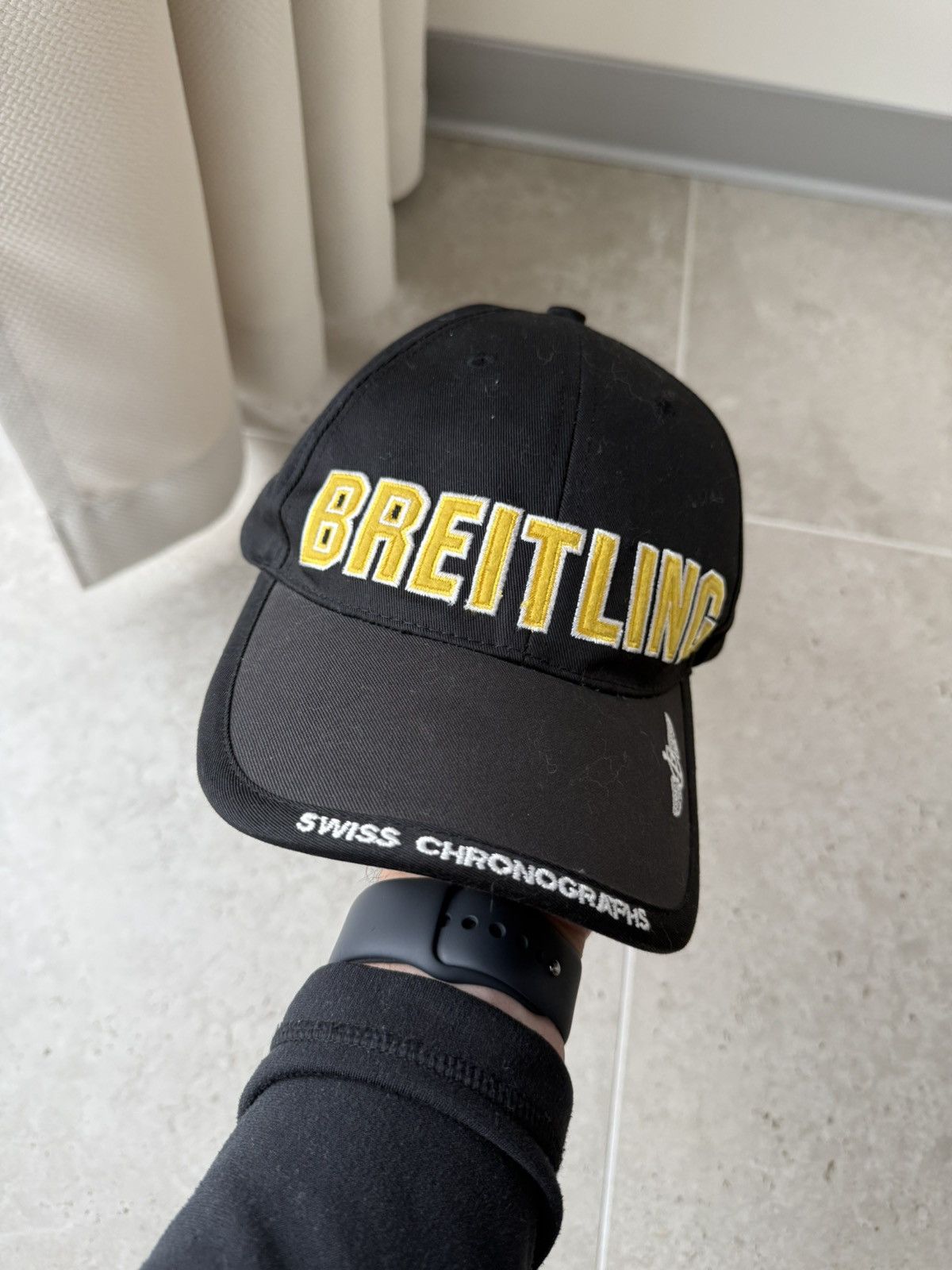 Breitling Vintage Breitling Cap Hat Rolex Cartier Racing Omega Size ONE SIZE - 1 Thumbnail
