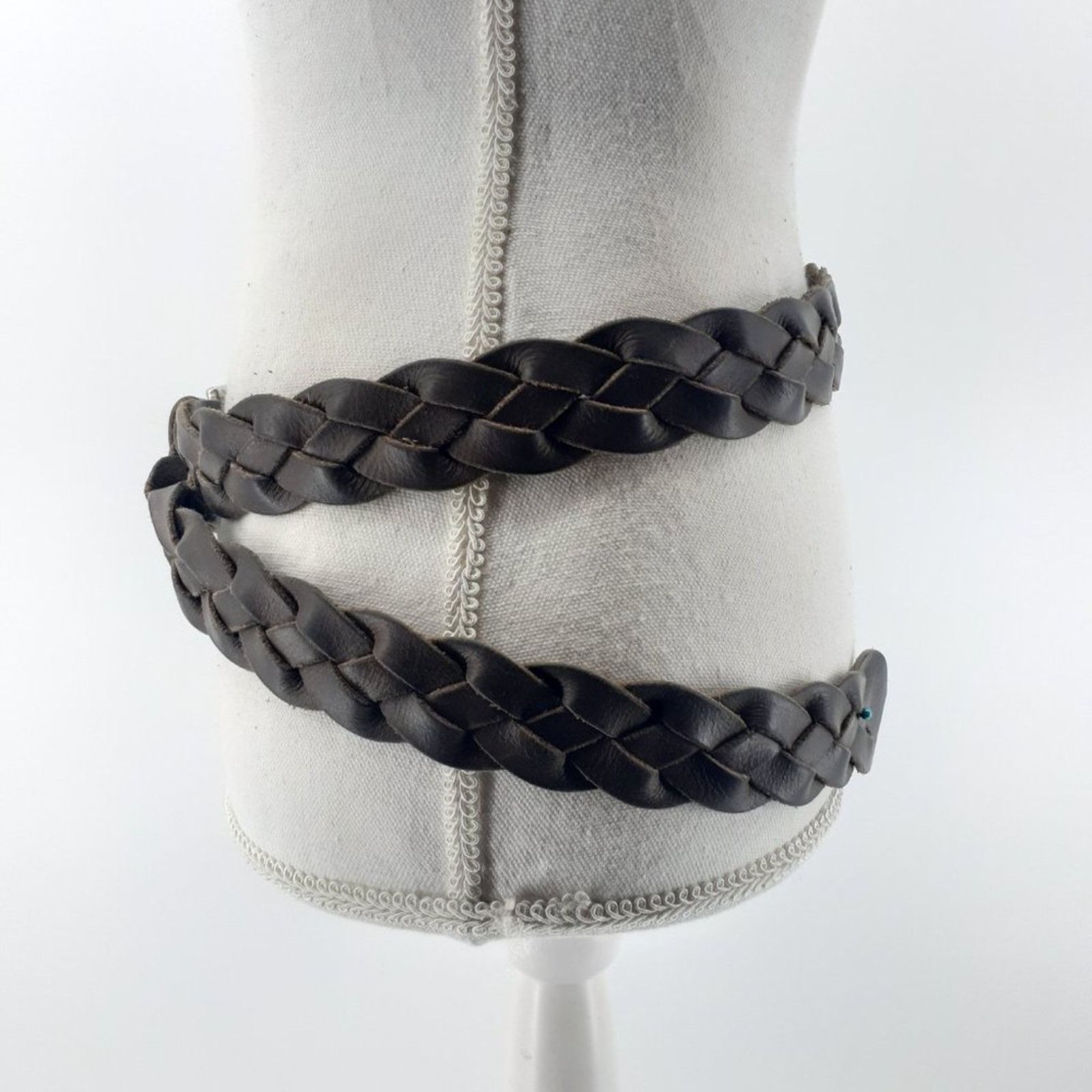 Aeropostale Aeropostale Distressed Buckle Single Prong Silver Size L/XL Size ONE SIZE - 2 Thumbnail