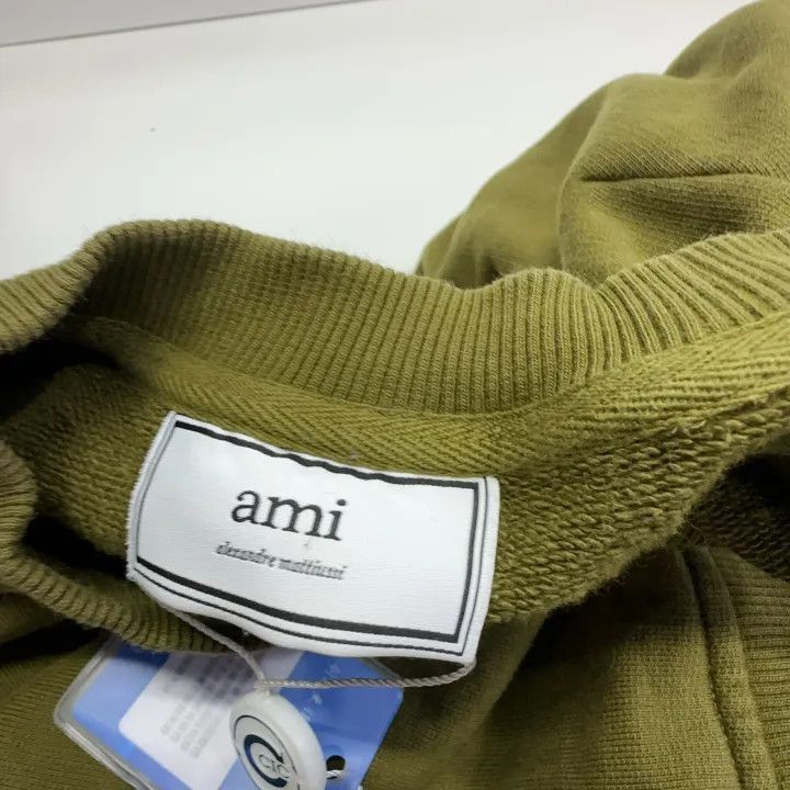 AMI AMIPARIS Casual Solid Long Sleeve Sweatshirt -2507 Size US M / EU 48-50 / 2 - 3 Thumbnail