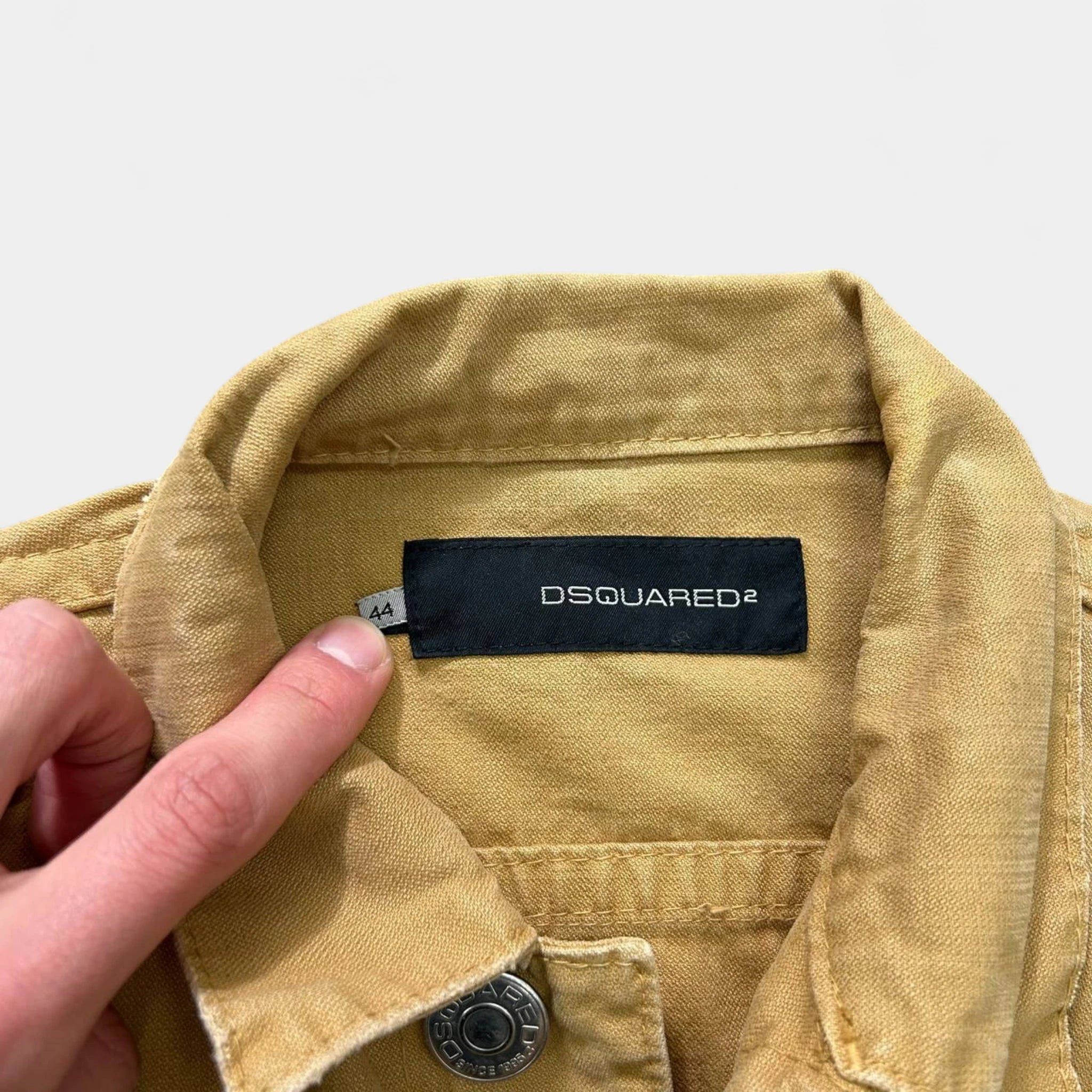 Dsquared2 Dsquared2 Utility-Cargo Denim Jacket Size US M / EU 48-50 / 2 - 5 Thumbnail