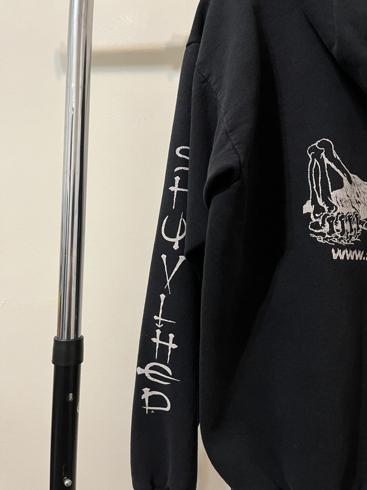 Band Tees × Vintage Vintage Shuvlhead Band Skeleton Grunge Hoodie Size US M / EU 48-50 / 2 - 4 Thumbnail