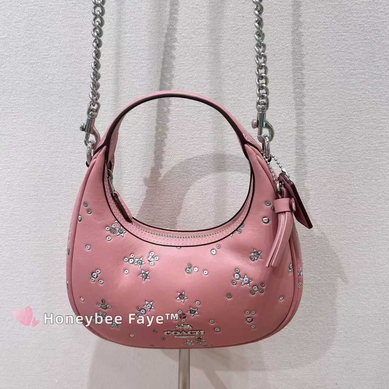 Coach Carmen Mini Crossbody Bag With Star Print CCE63 Size ONE SIZE - 3 Thumbnail