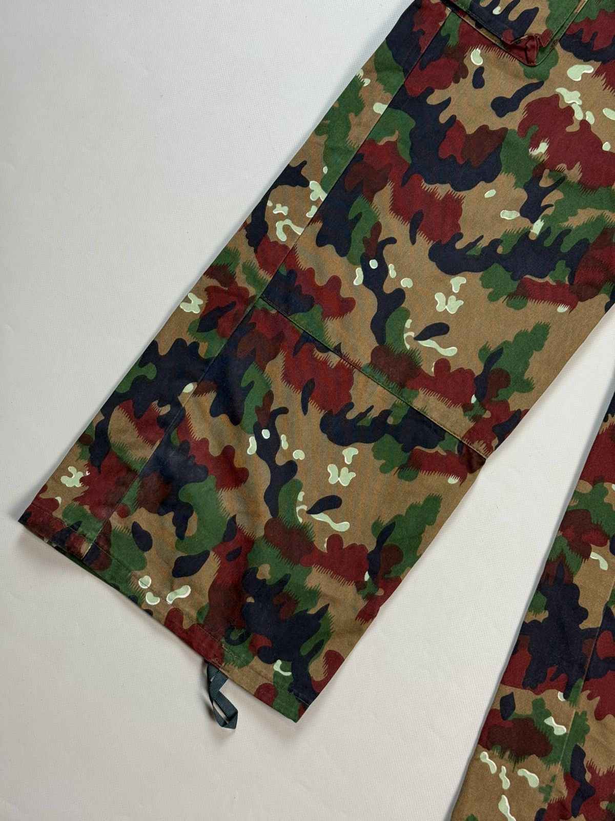 Vintage Military Swiss Army Alpenflage Camo M83 Cargo Pants Trousers Size US 30 / EU 46 - 9 Thumbnail