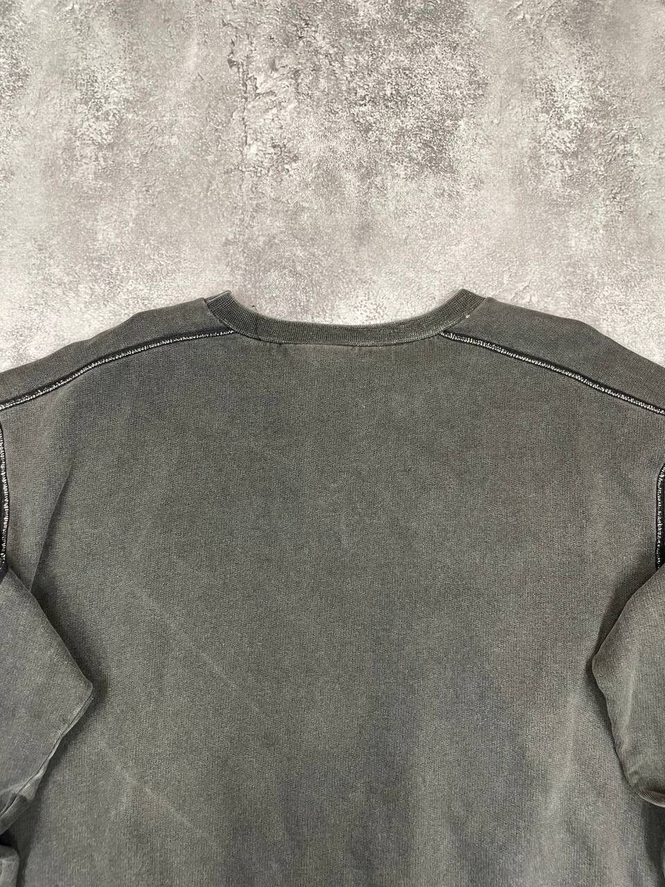 Hurley Hurley Men Vintage Cotton Sweatshirt Dark Grey Size XL Size US XL / EU 56 / 4 - 8 Thumbnail