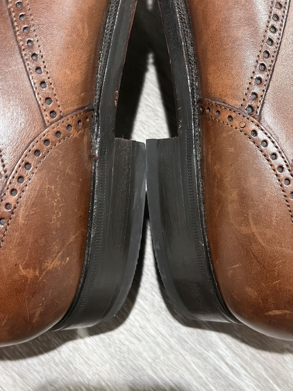 Florsheim Florsheim Magneforce Wingtip Oxford Dress Shoes Brown Size US 11 / EU 44 - 10 Thumbnail