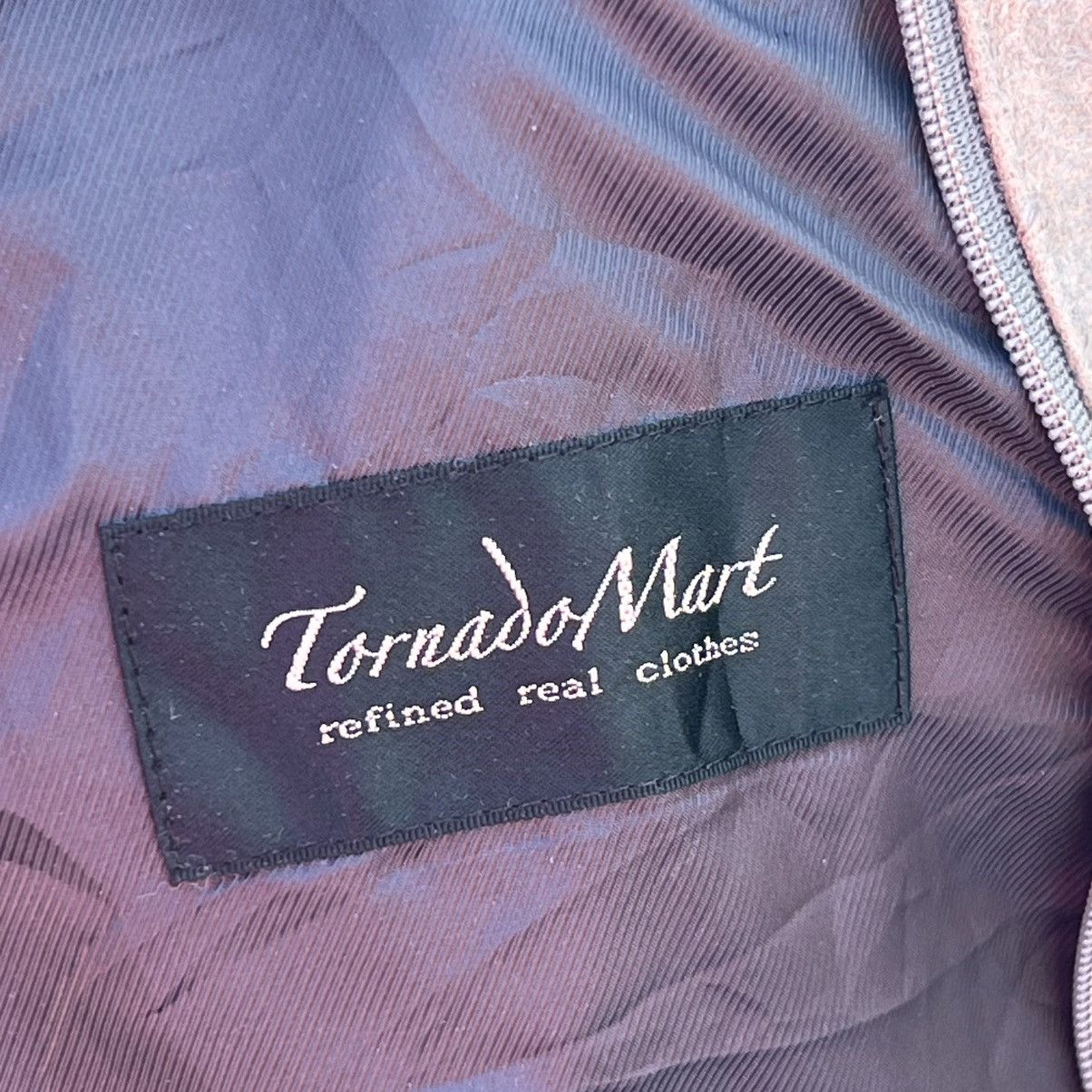 Tornado Mart “TORNADO MART” WASHED GREY CAR COAT JACKET Size US L / EU 52-54 / 3 - 14 Thumbnail