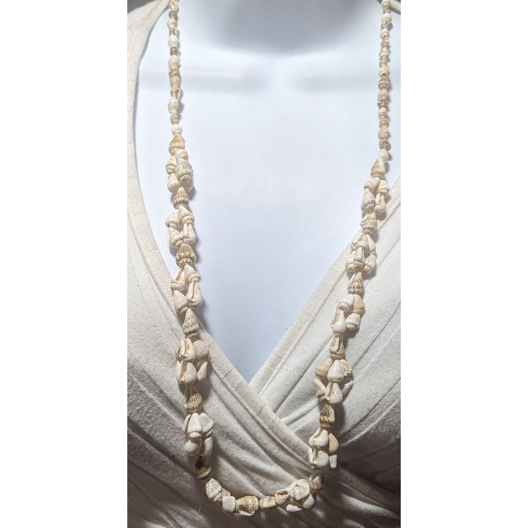 Other Vintage Natural White Seashell Necklace Size ONE SIZE - 5 Thumbnail