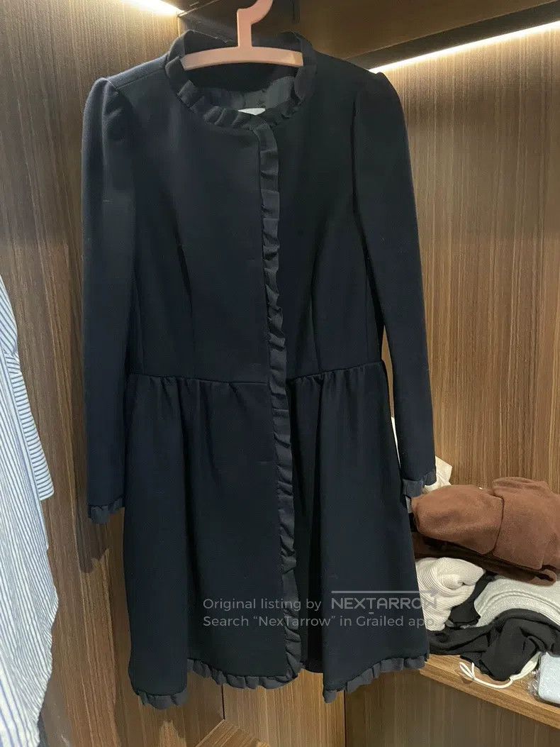 Valentino Valentino Wool coat Size L / US 10 / IT 46 - 1 Thumbnail