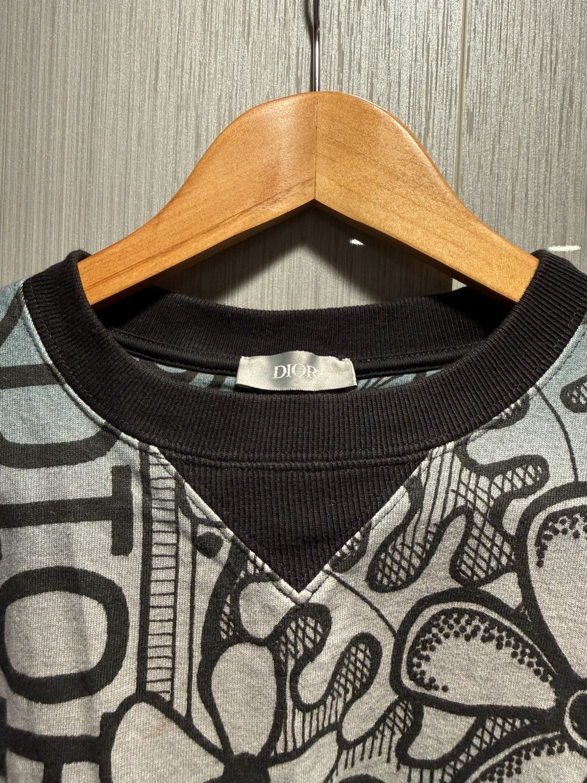 Dior Dior Stussy Flower Logo T Shirt Size US S / EU 44-46 / 1 - 4 Thumbnail