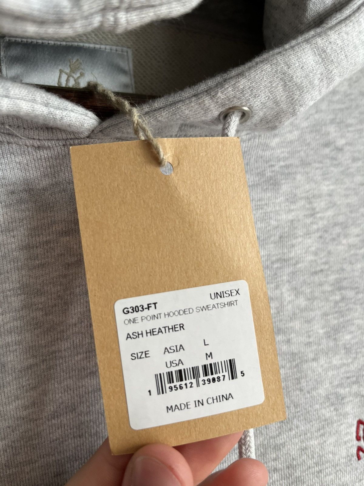 Gramicci Gramicci grey logo mens hoody new Size US M / EU 48-50 / 2 - 6 Thumbnail