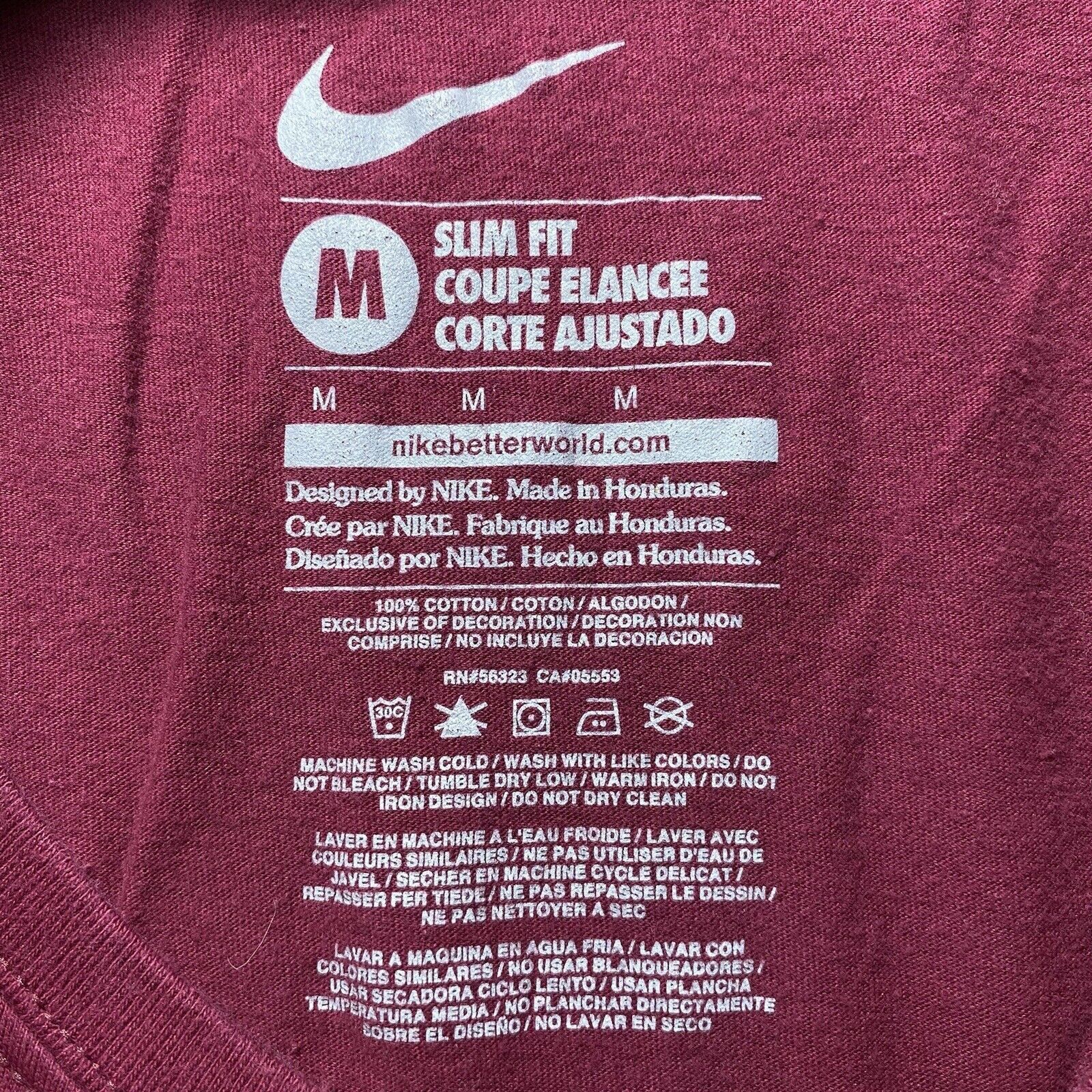 Nike Nike Florida State Seminoles Medium Slim 2013 T Shirt Size M / US 6-8 / IT 42-44 - 3 Thumbnail