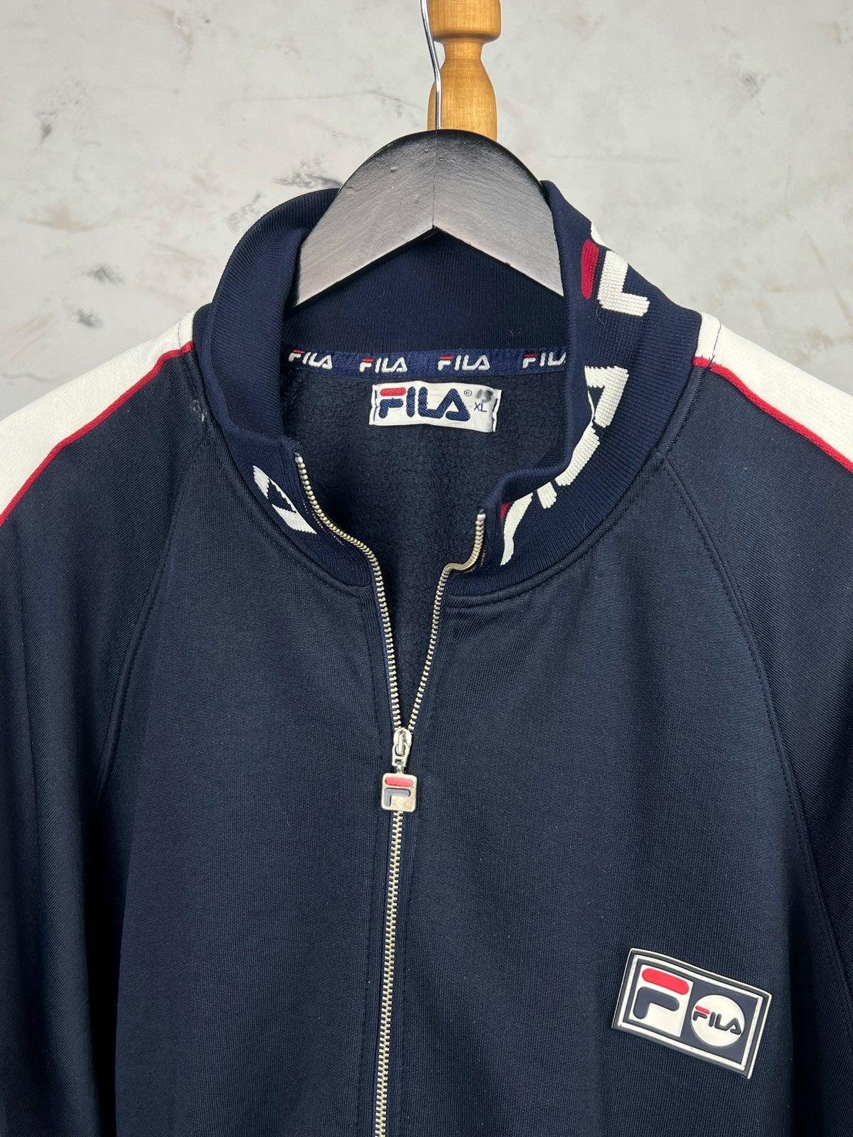 Fila Vintage Fila Zip Jacket Size XL Size US XL / EU 56 / 4 - 3 Thumbnail