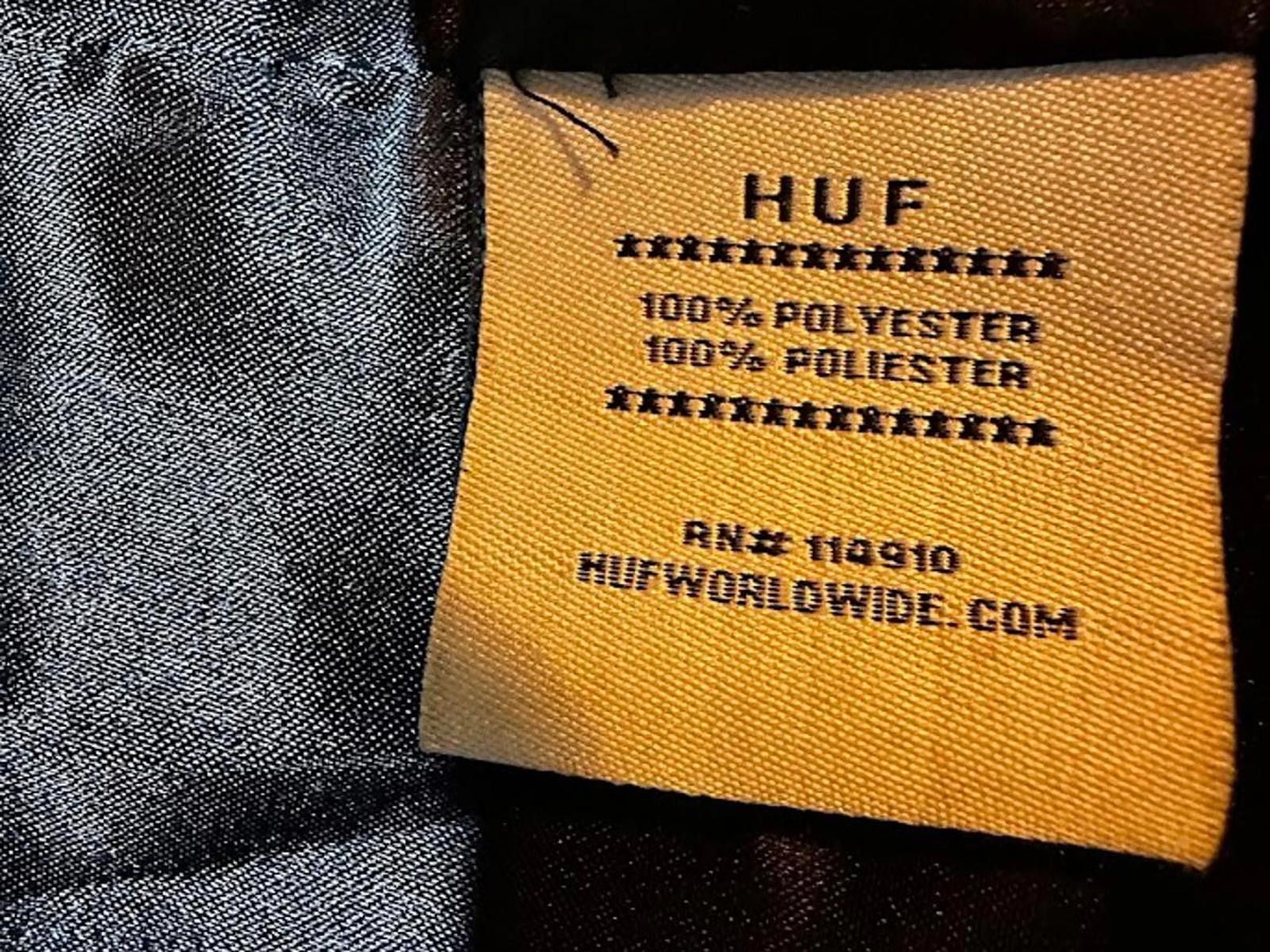 Huf HUF Satin Varsity Coach Jacket Chenille Lettering Medium Size US M / EU 48-50 / 2 - 5 Thumbnail