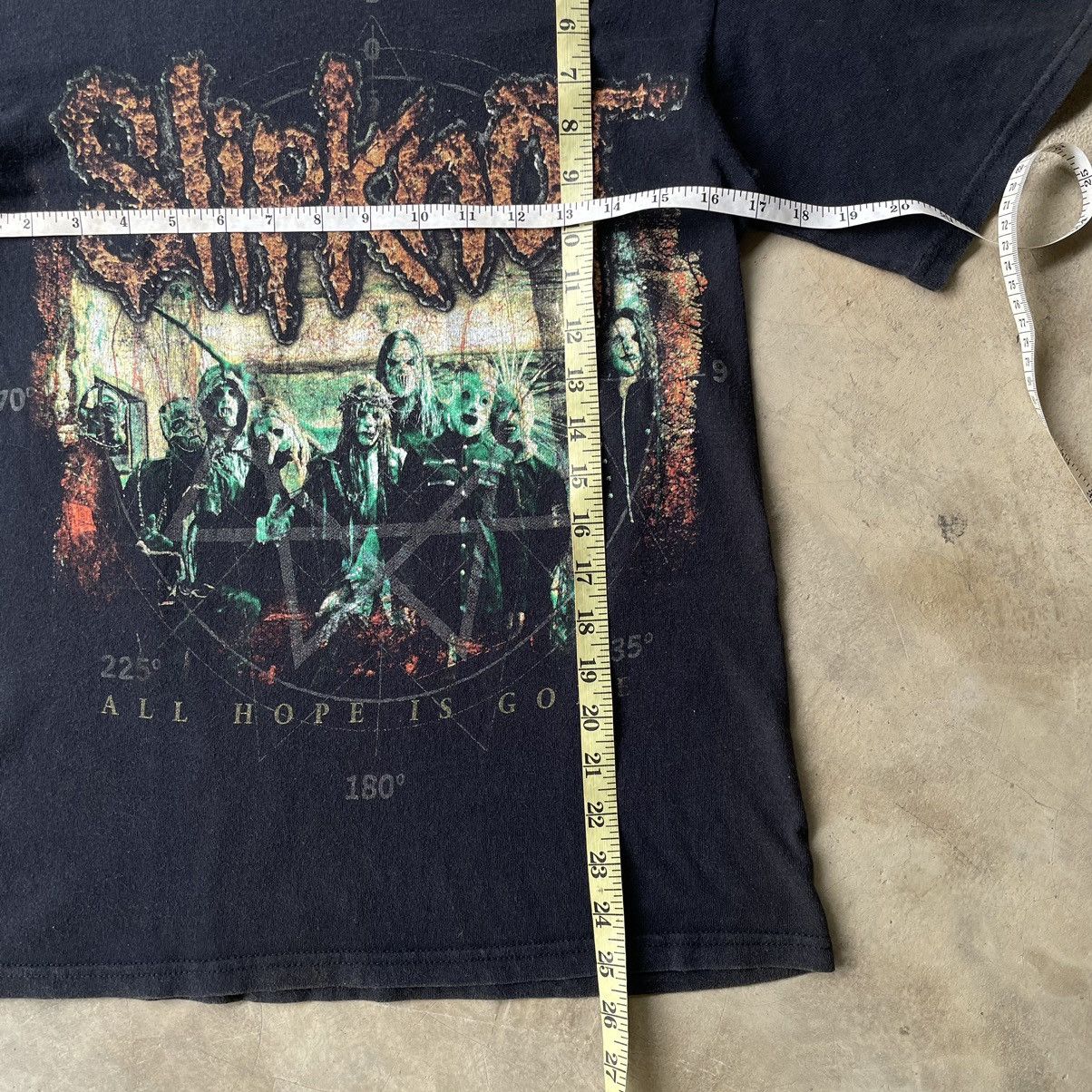 Slipknot Vintage Y2k SLIPKNOT all hope is gone tour t shirt Size US S / EU 44-46 / 1 - 3 Thumbnail