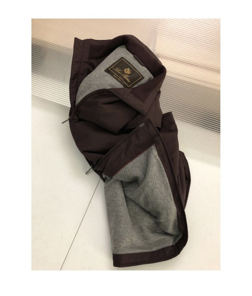 Loro Piana Loro Piana 🇮🇹 maroon cashmere goatskin stormsystem vest NWT Size US XL / EU 56 / 4 - 7 Thumbnail