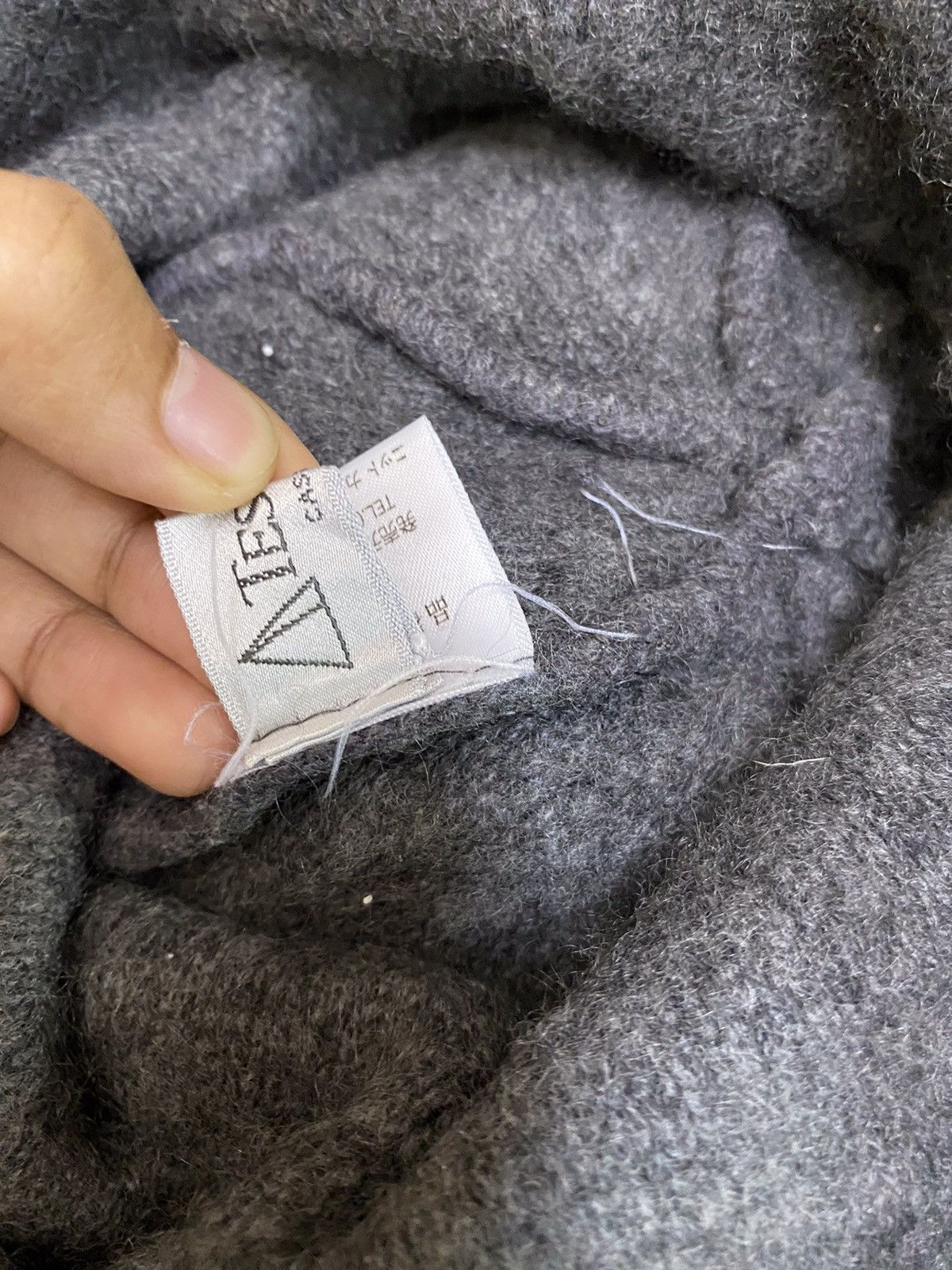 Japanese Brand × Vintage Testaviera Cashmere Plain Beanie Hat Size ONE SIZE - 7 Thumbnail