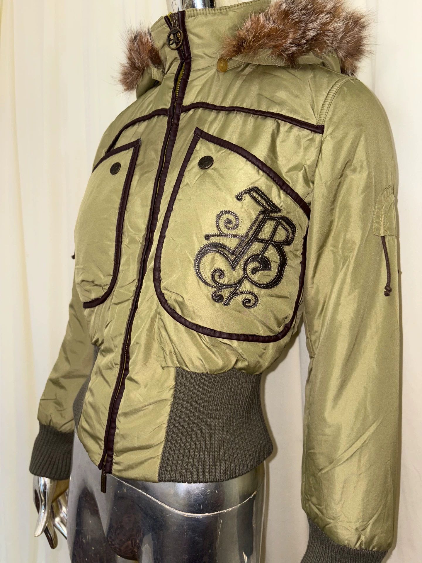 Byblos Byblos Vtg Hooded Cotton Short Jacket w/ Oversized Pockets Size M / US 6-8 / IT 42-44 - 5 Thumbnail