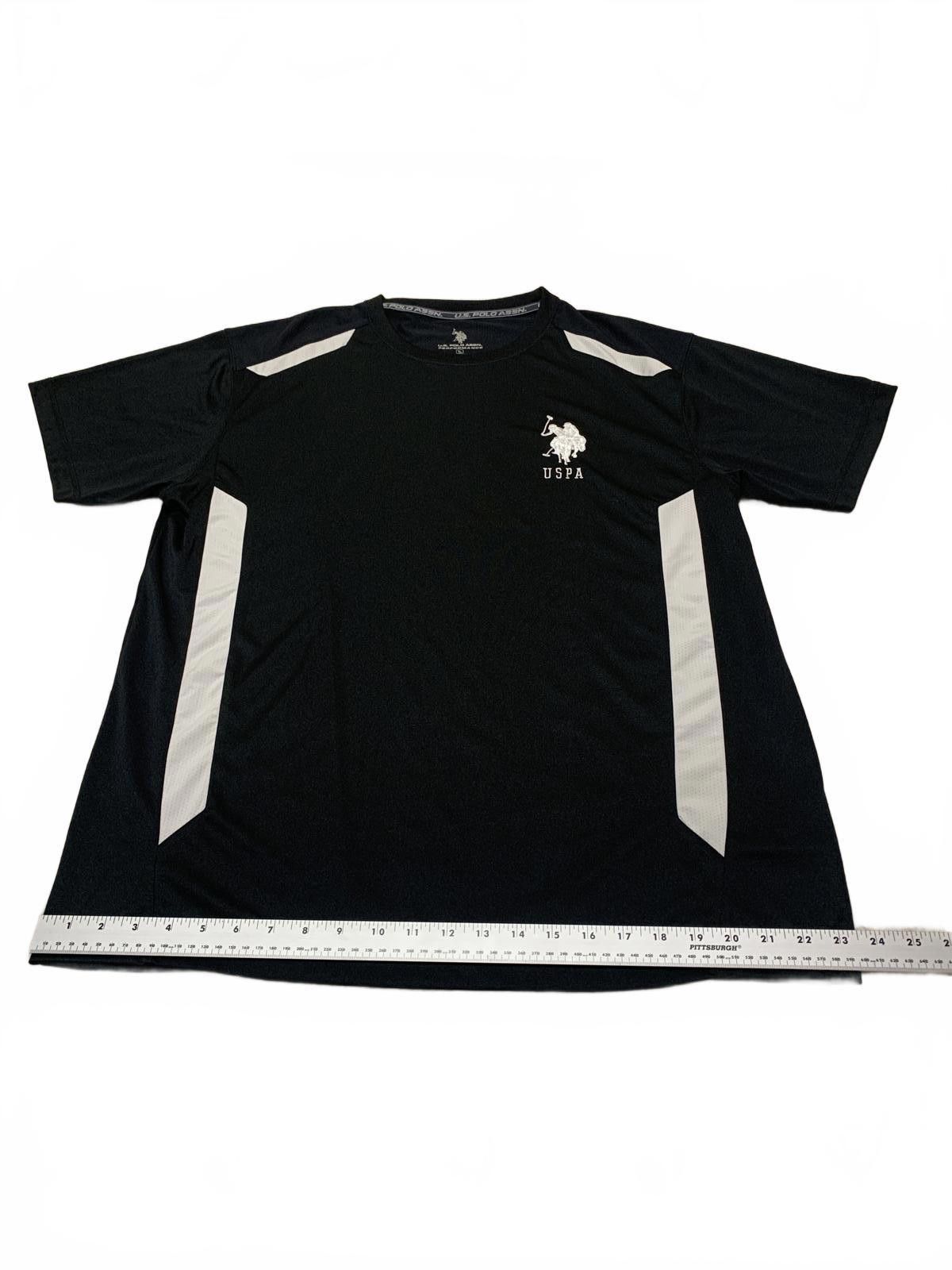 U.S. Polo Assn. U.S. Polo Assn. Performance Shirt XL Black White Size US XL / EU 56 / 4 - 4 Thumbnail